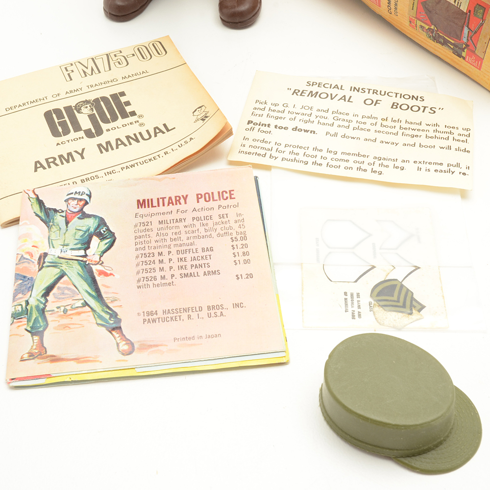 Vintage 1960s Hasbro GI Joe Action Soldier with Box