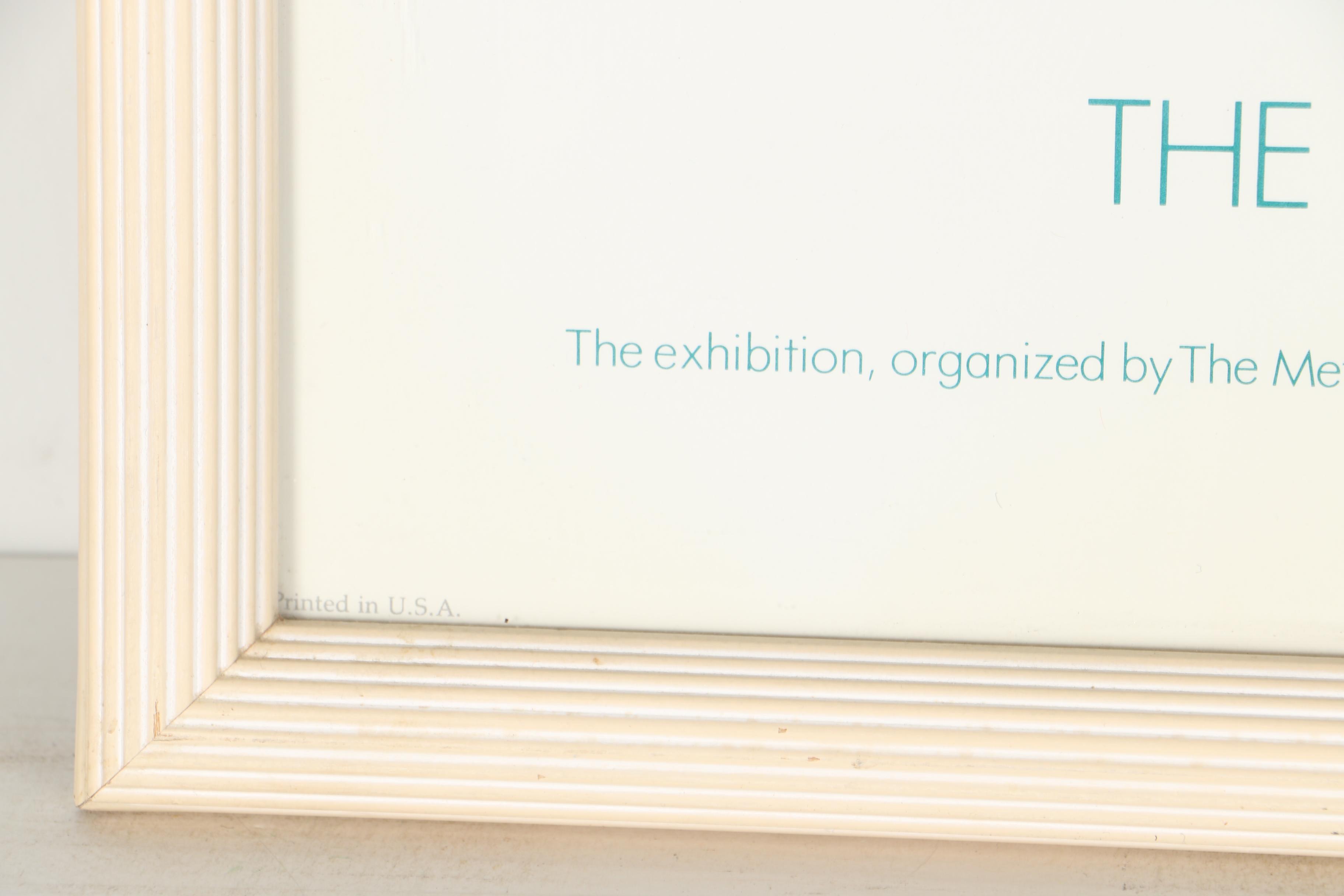 1978 "Monet's Years At Giverny" Exhibition Poster