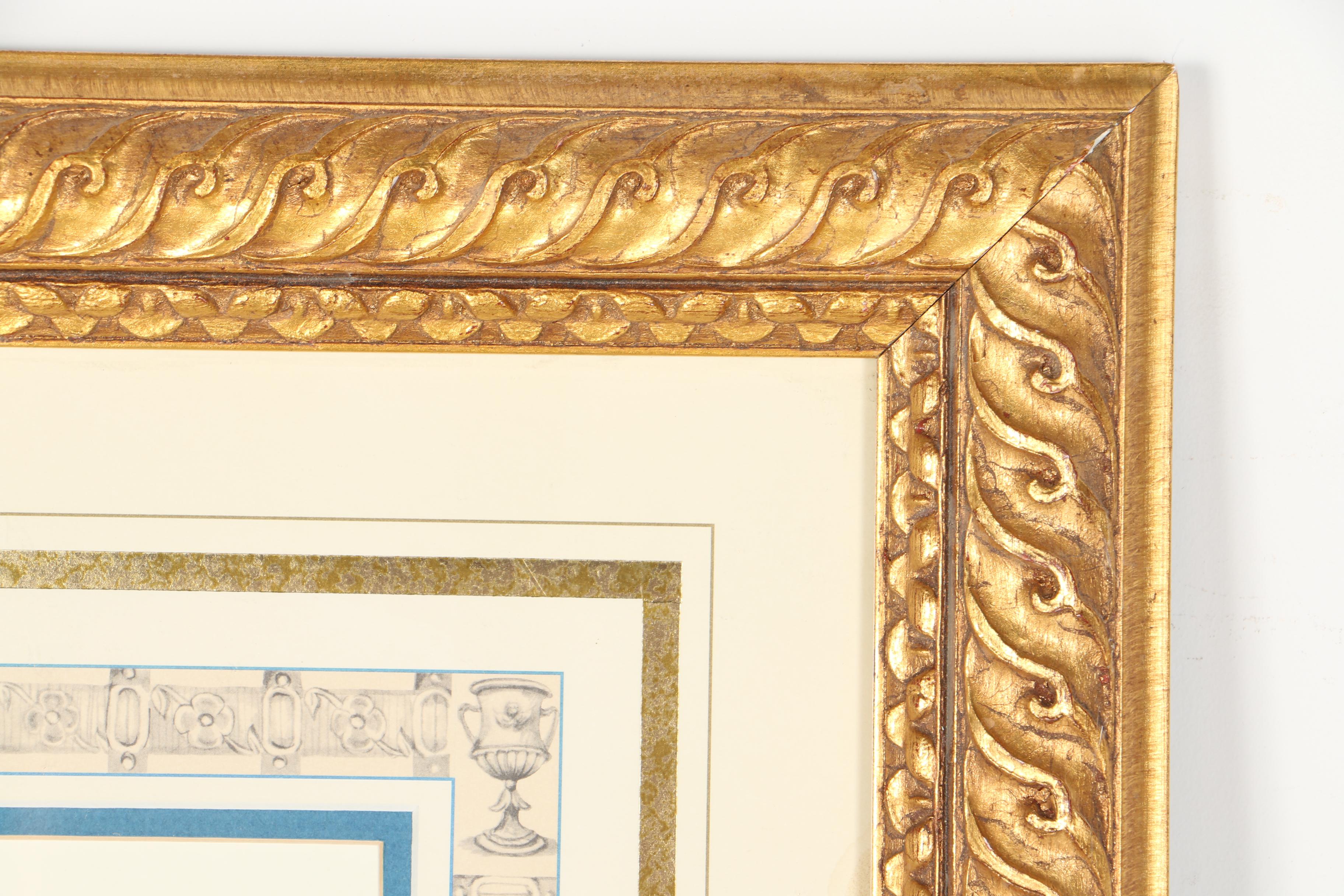 Offset Lithograph After Raphael's Architectural Studies