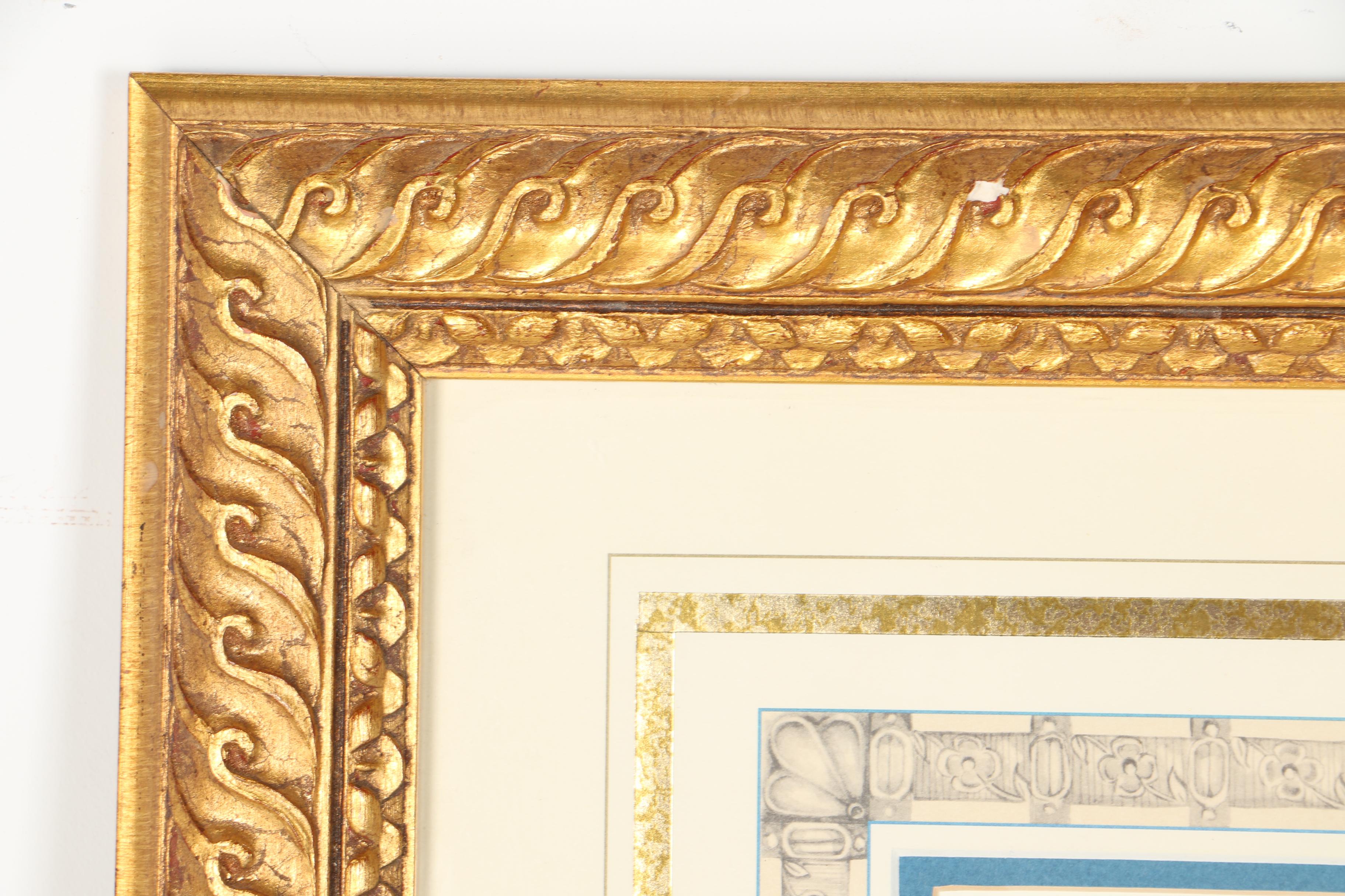 Offset Lithograph After Raphael's Architectural Studies