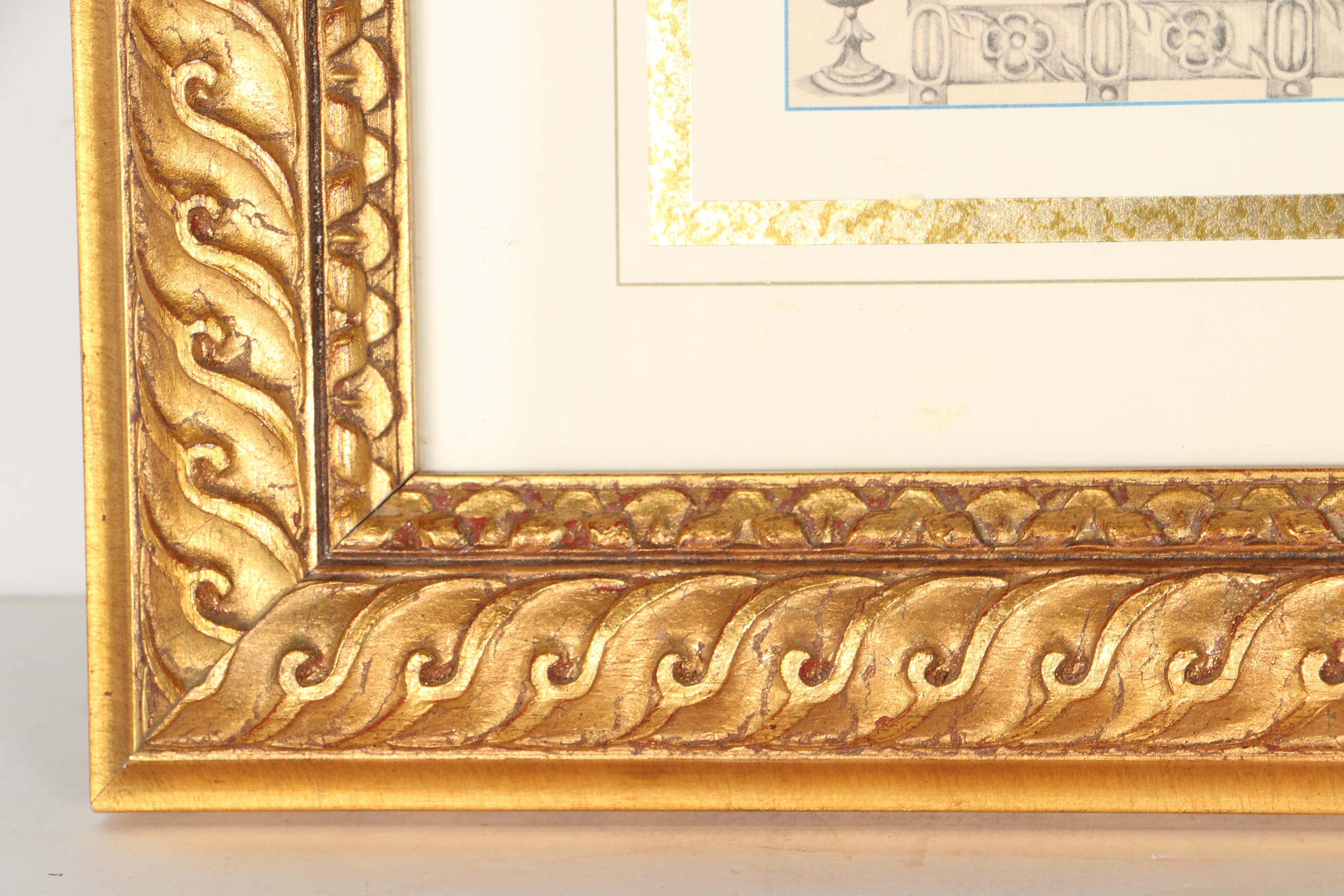 Offset Lithograph After Raphael's Architectural Studies