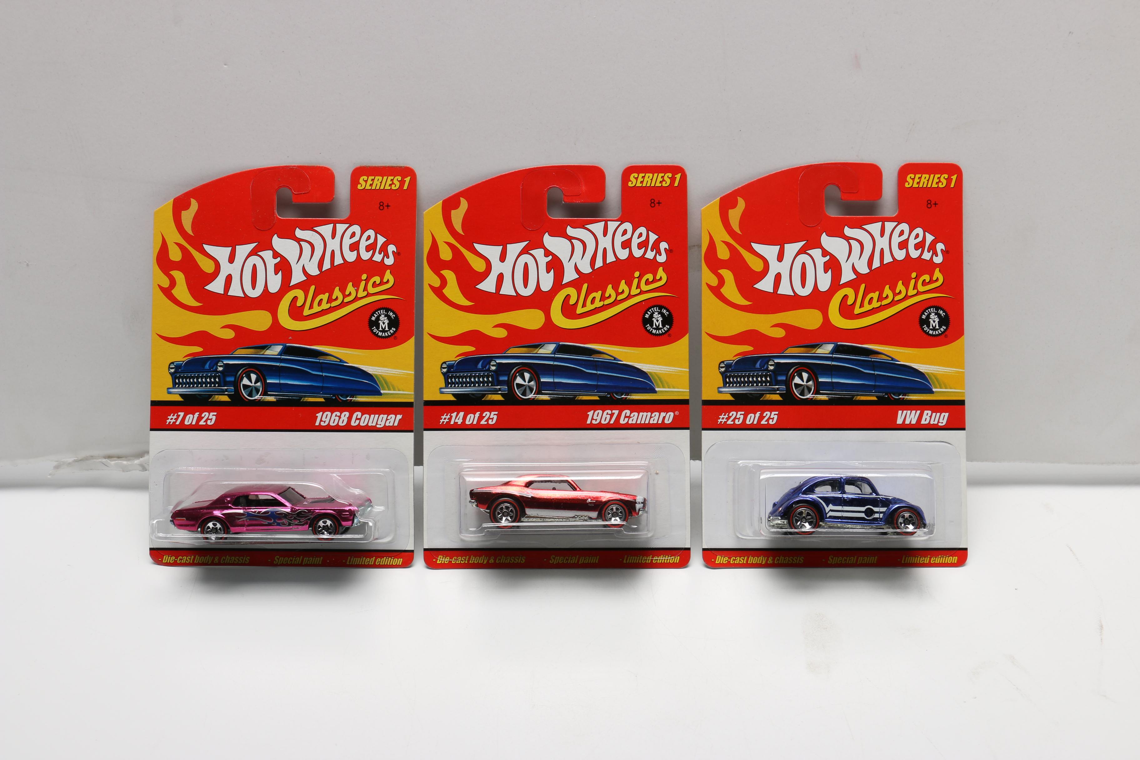 Collection of Hot Wheels Classic Cars
