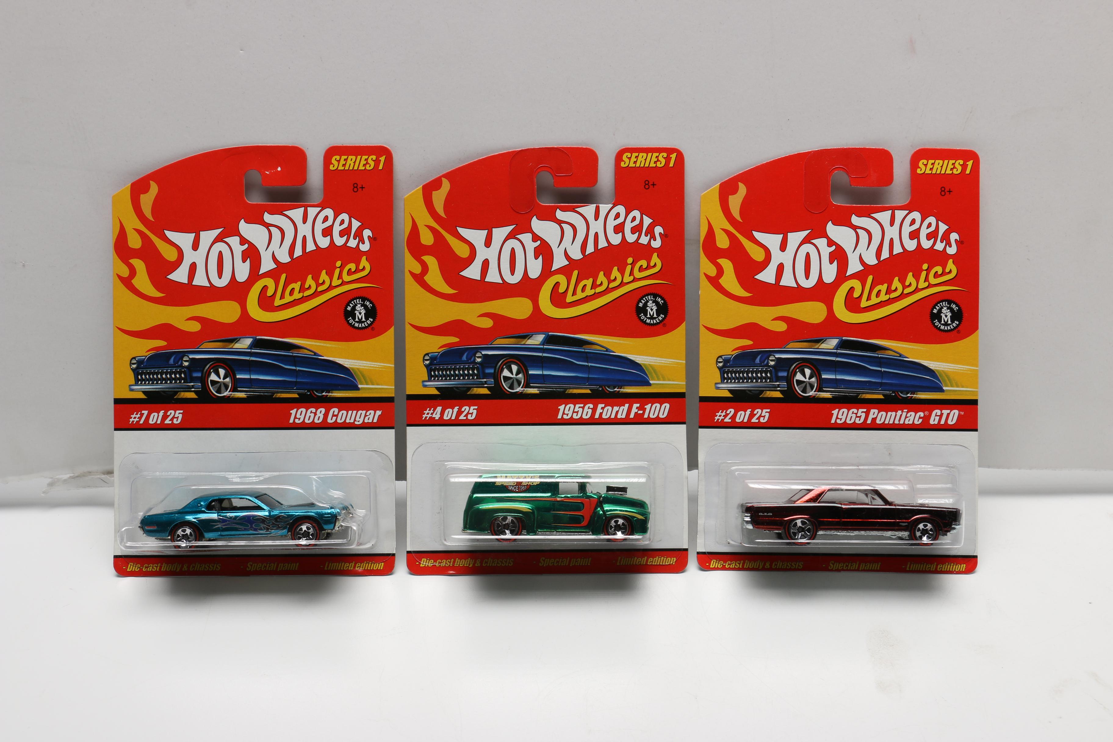 Collection of Hot Wheels Classic Cars