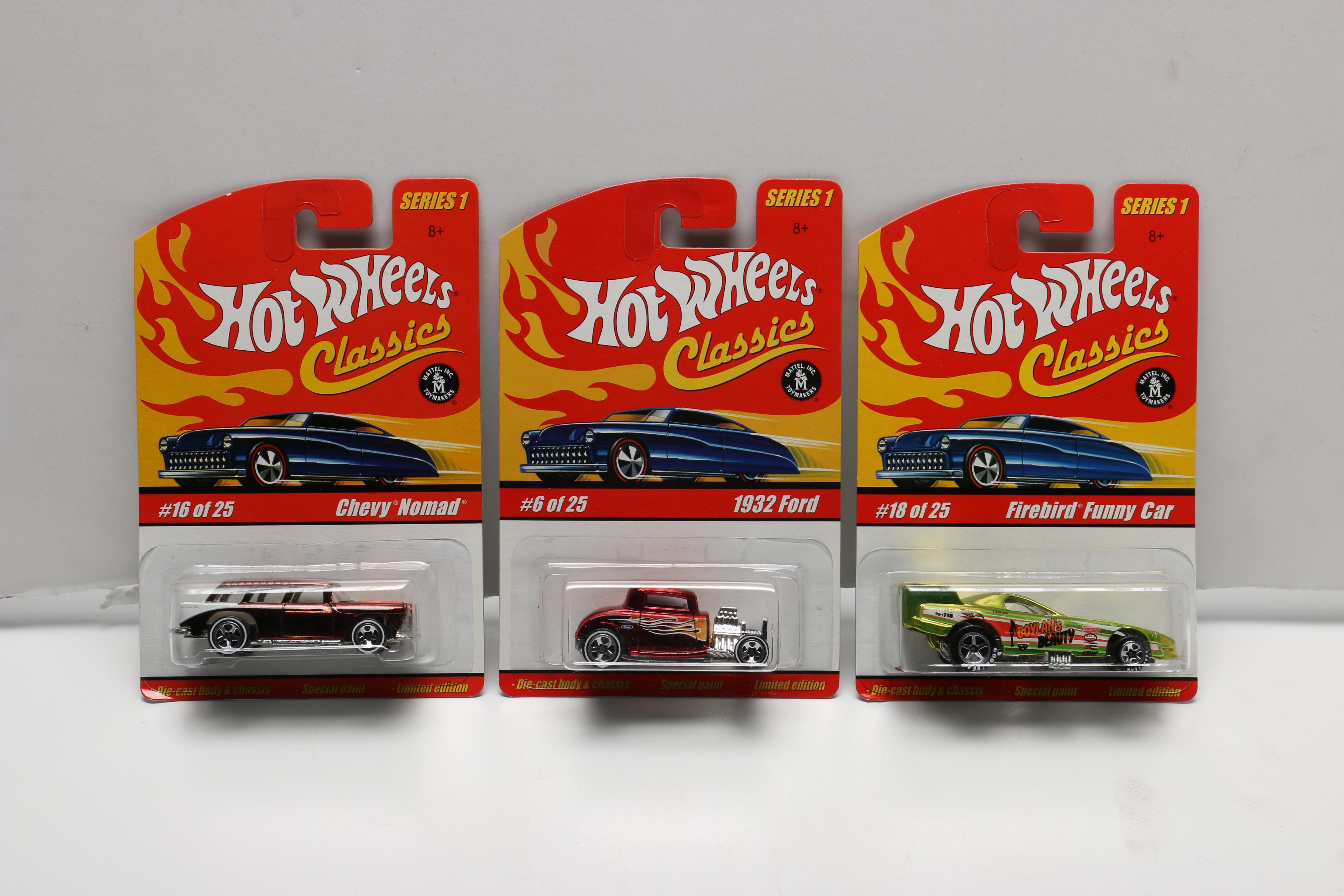 Collection of Hot Wheels Classic Cars