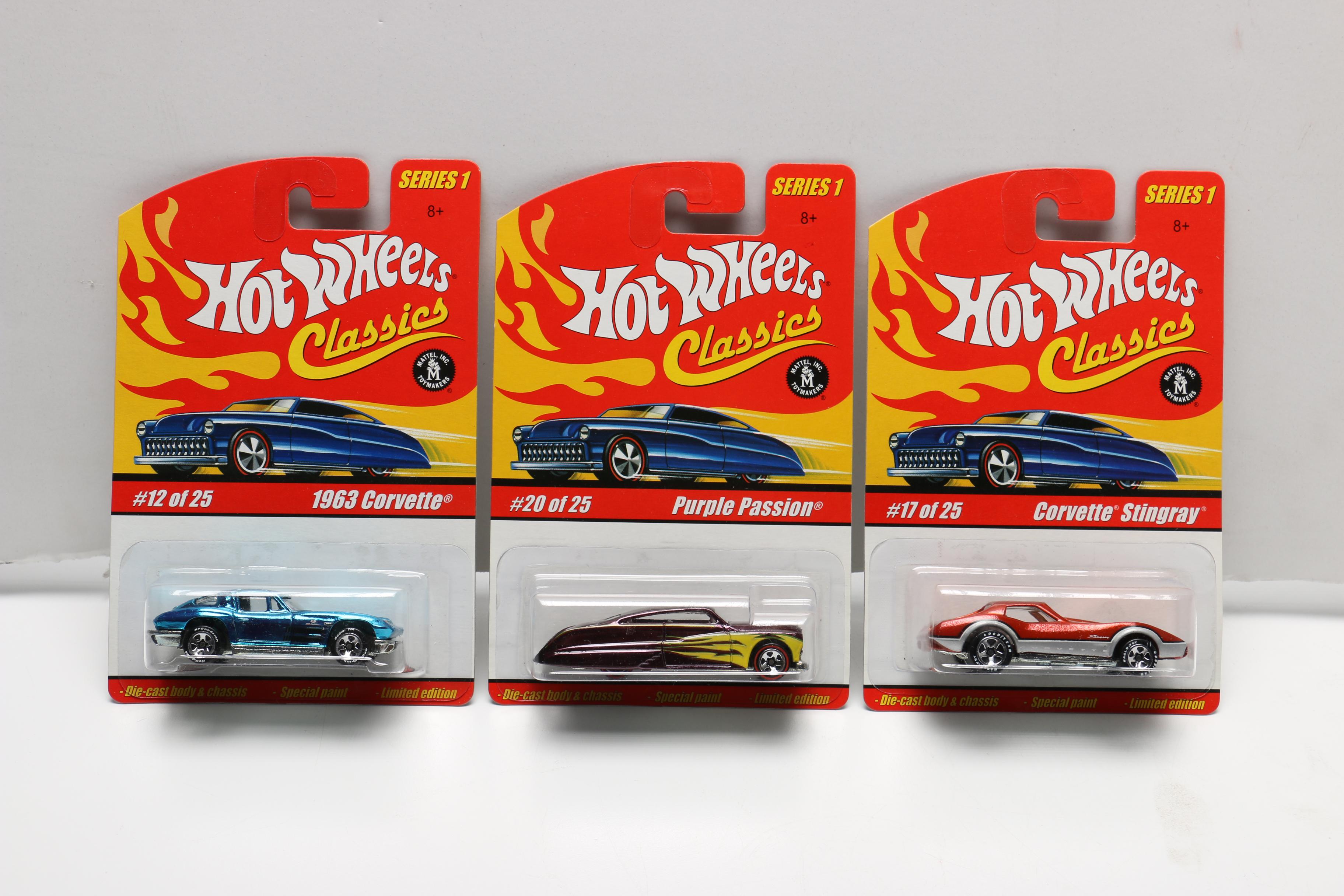 Collection of Hot Wheels Classic Cars