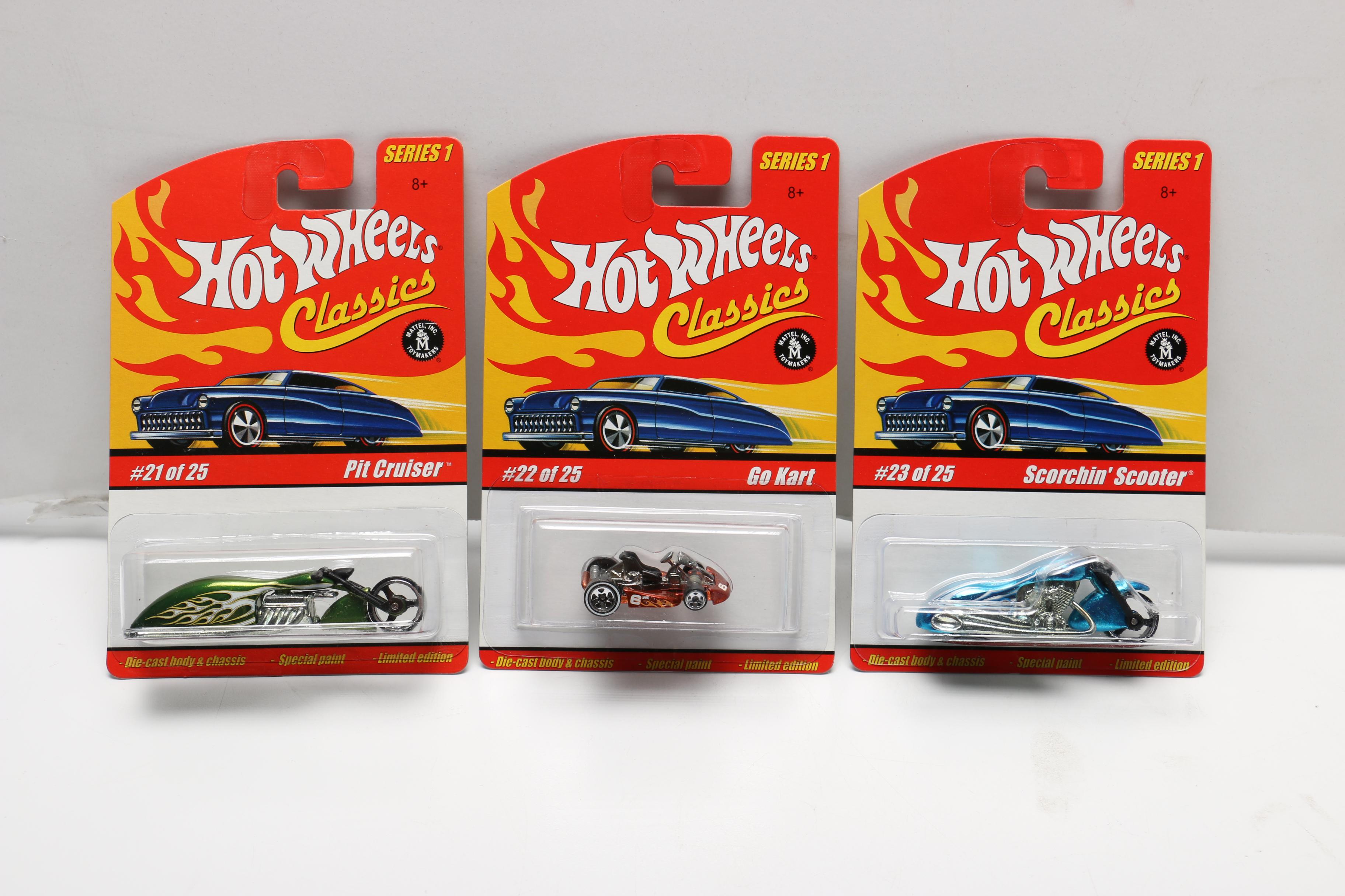 Collection of Hot Wheels Classic Cars