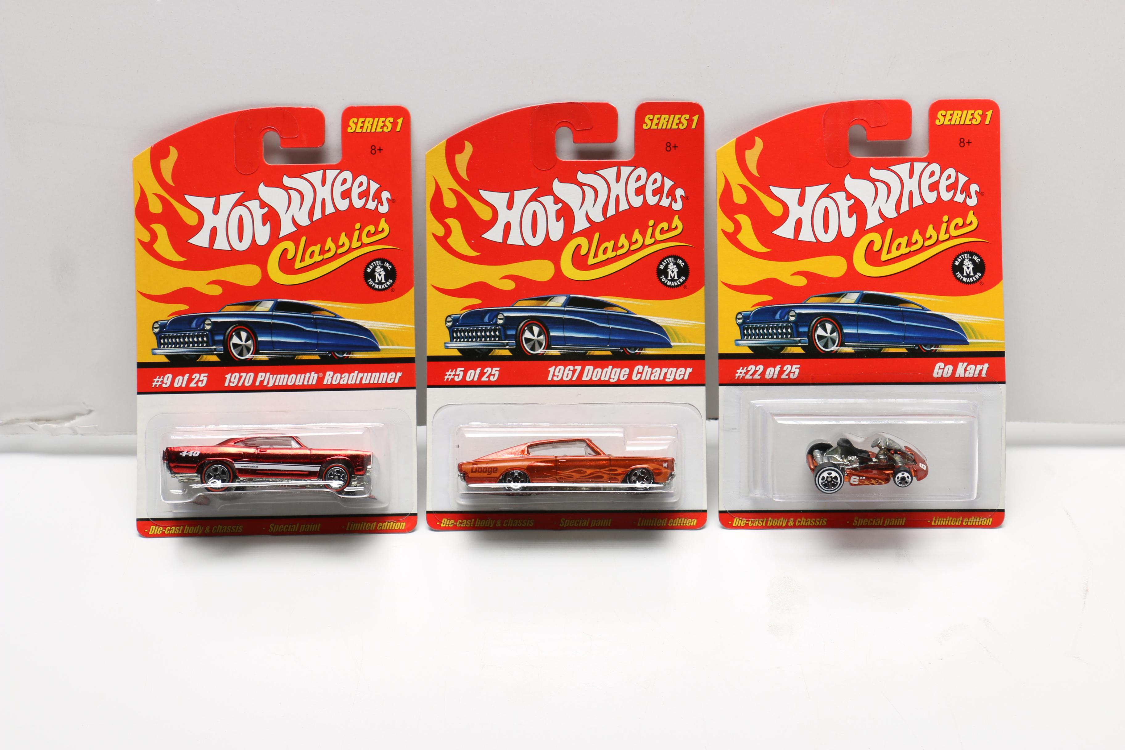 Collection of Hot Wheels Classic Cars