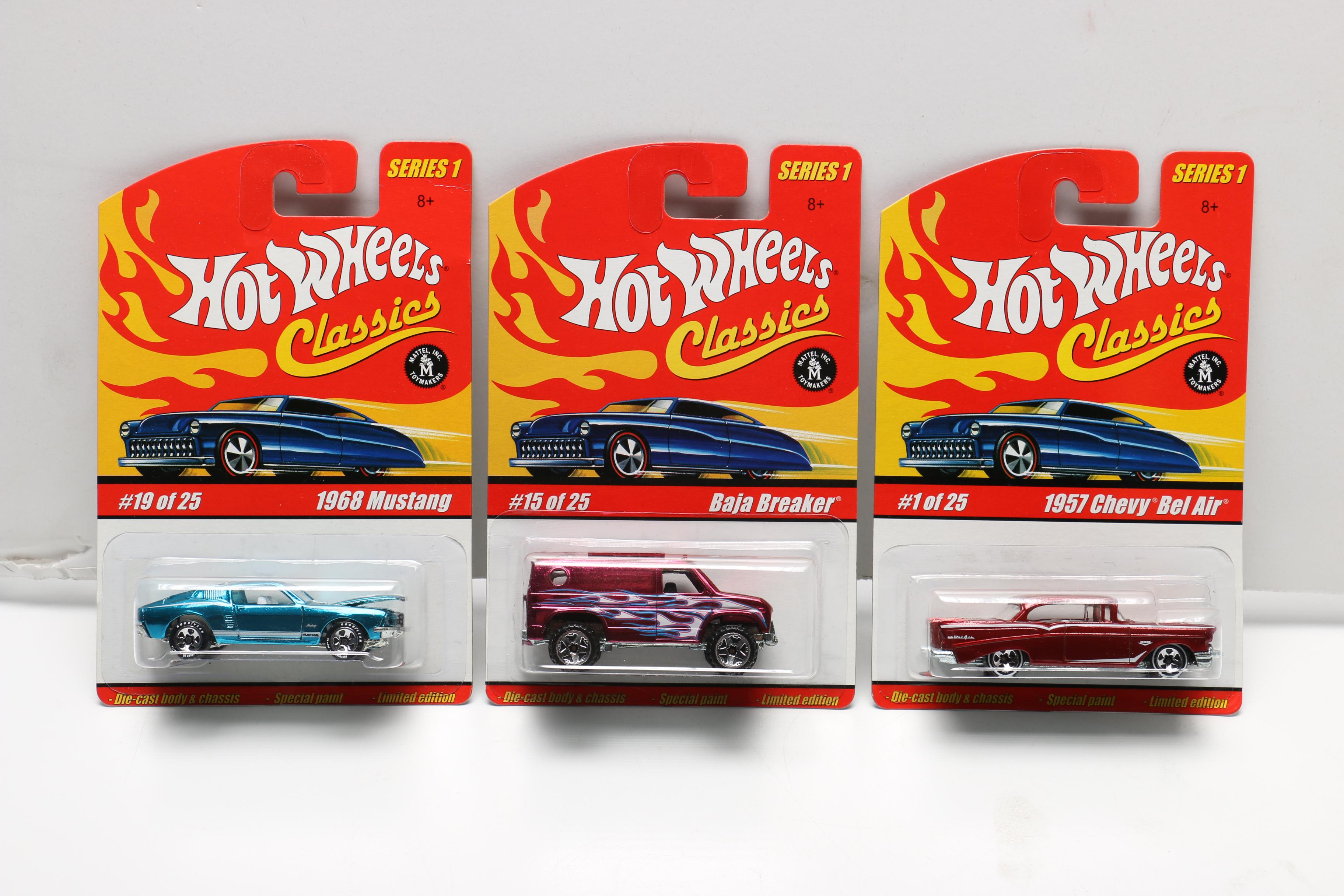 Collection of Hot Wheels Classic Cars