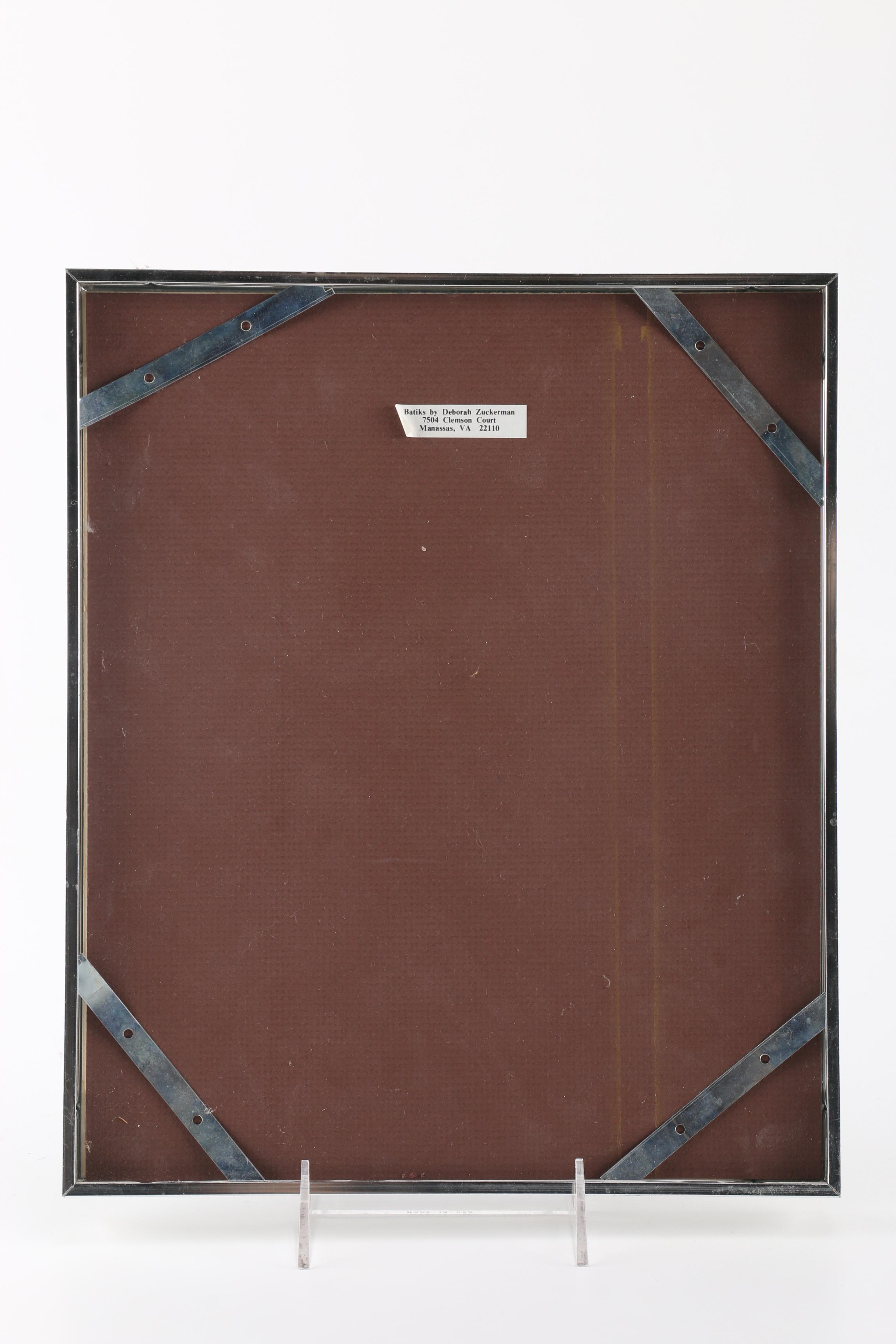 Deborah Zuckerman Limited Edition Offset Lithographs "Rainbow" and "Sailboat"