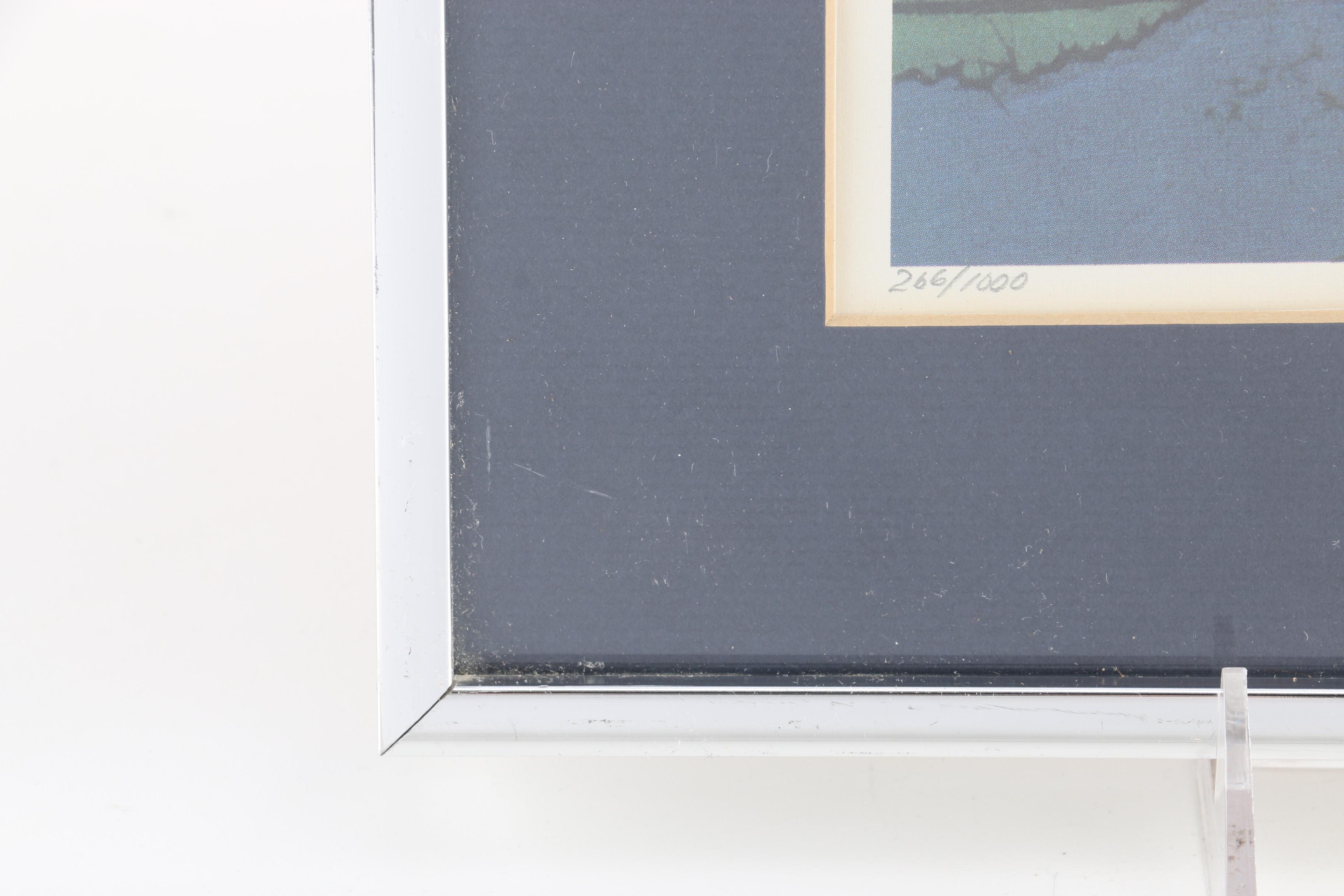 Deborah Zuckerman Limited Edition Offset Lithographs "Rainbow" and "Sailboat"