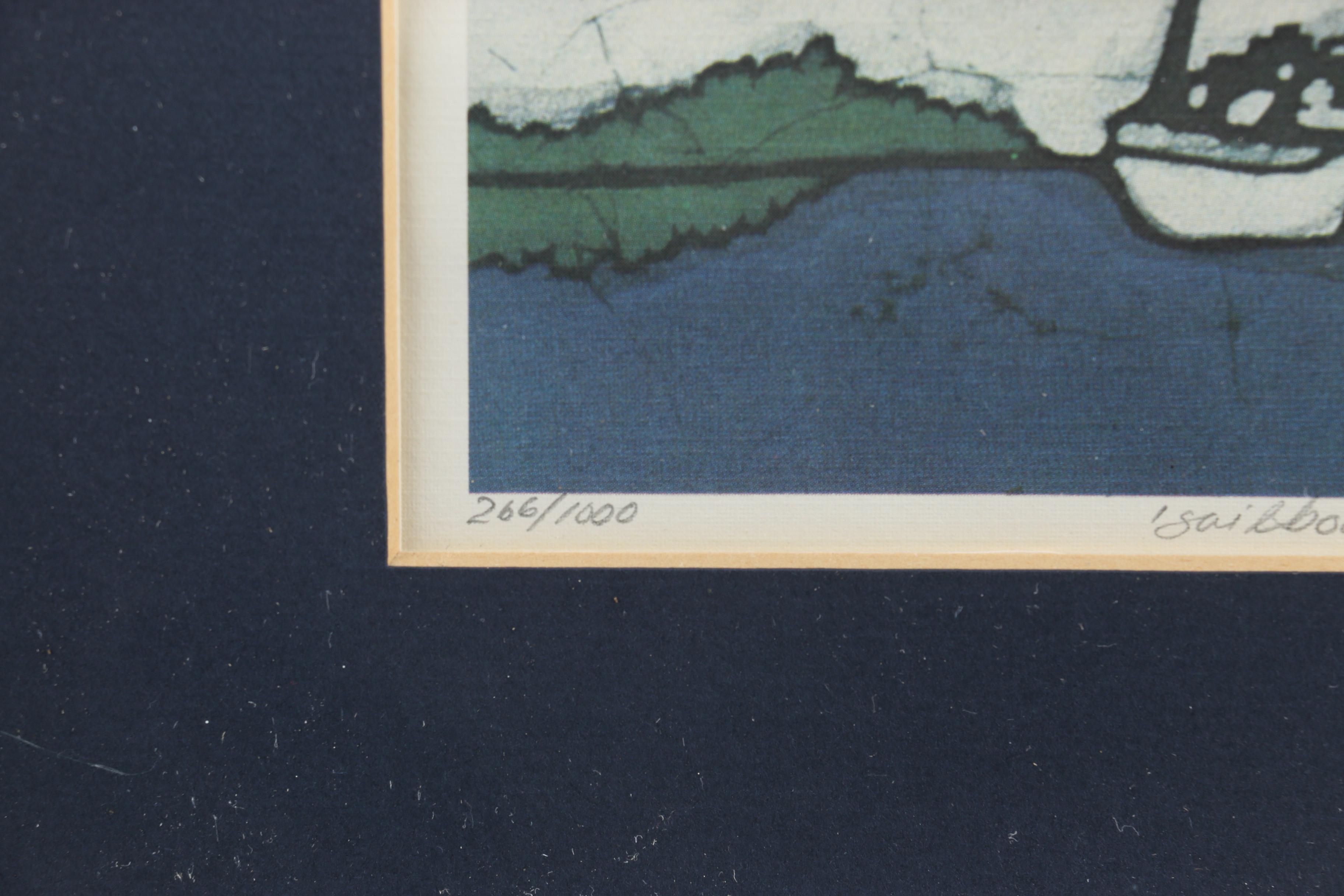 Deborah Zuckerman Limited Edition Offset Lithographs "Rainbow" and "Sailboat"