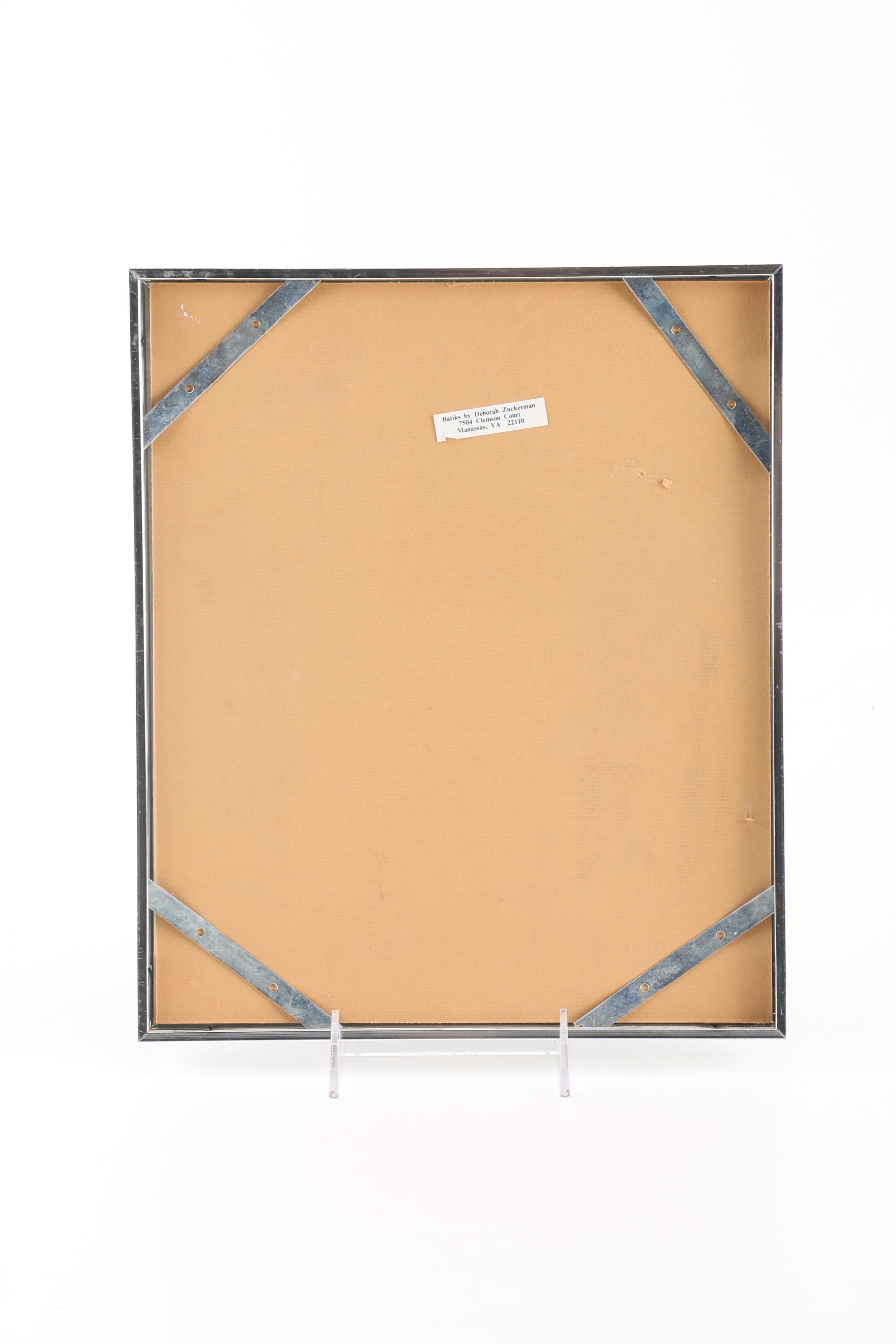 Deborah Zuckerman Limited Edition Offset Lithographs "Rainbow" and "Sailboat"