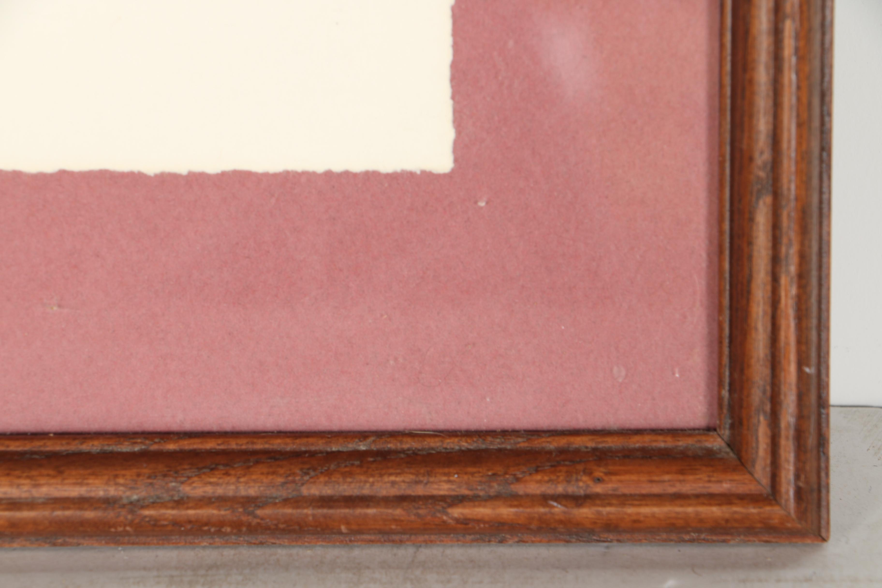 Limited Edition Framed Serigraph Prints on Geometrically-Reliefed Paper