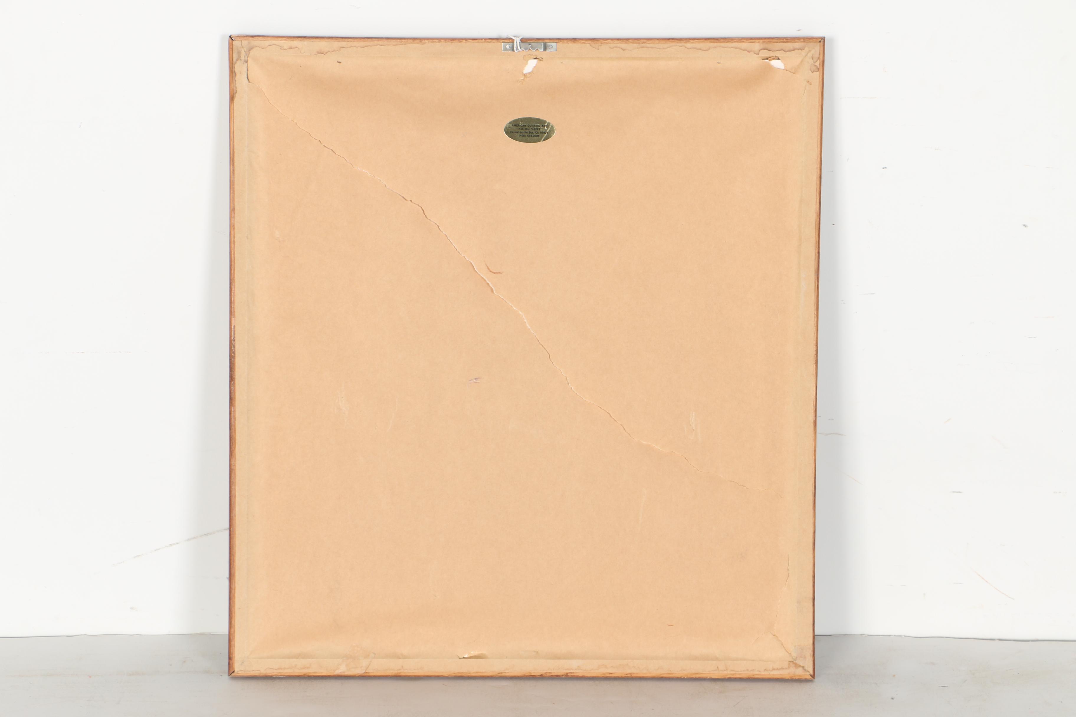 Limited Edition Framed Serigraph Prints on Geometrically-Reliefed Paper