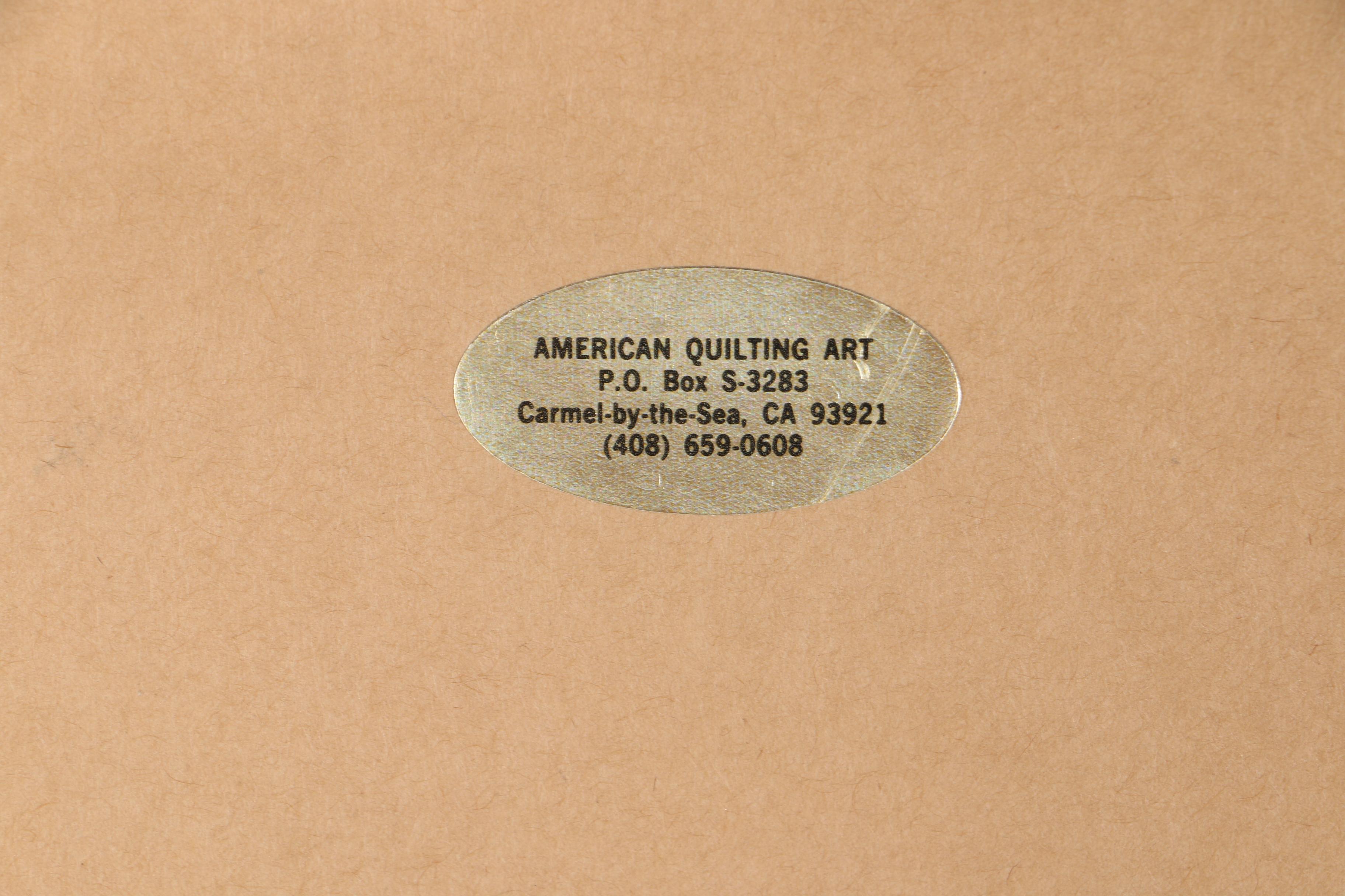 Limited Edition Framed Serigraph Prints on Geometrically-Reliefed Paper