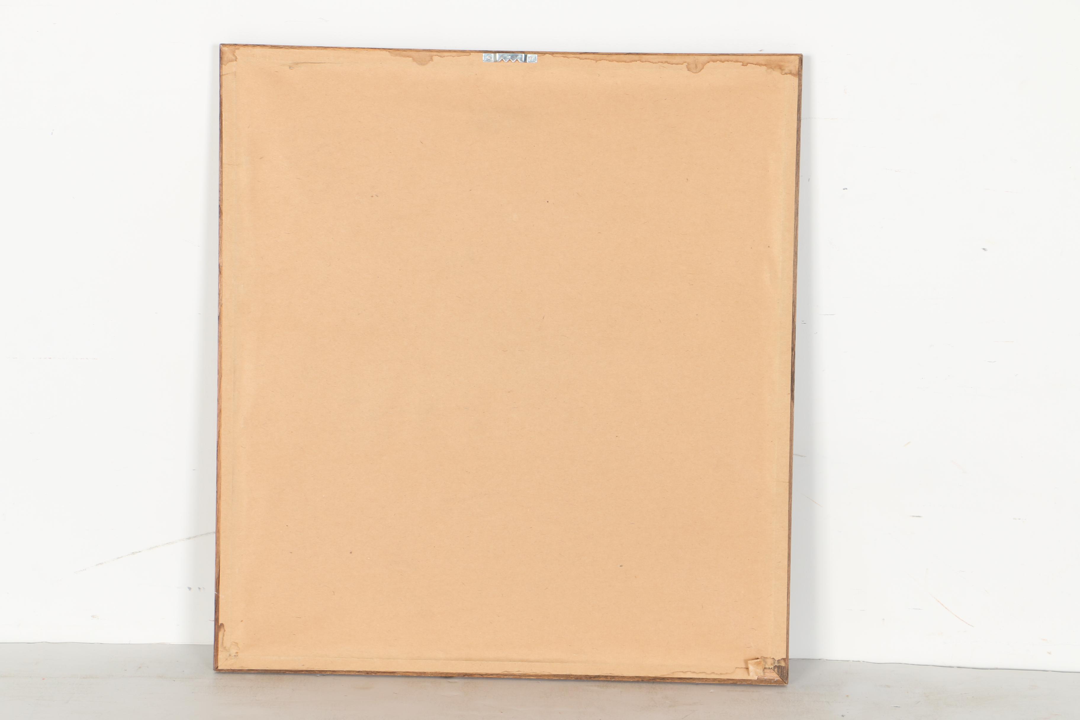 Limited Edition Framed Serigraph Prints on Geometrically-Reliefed Paper