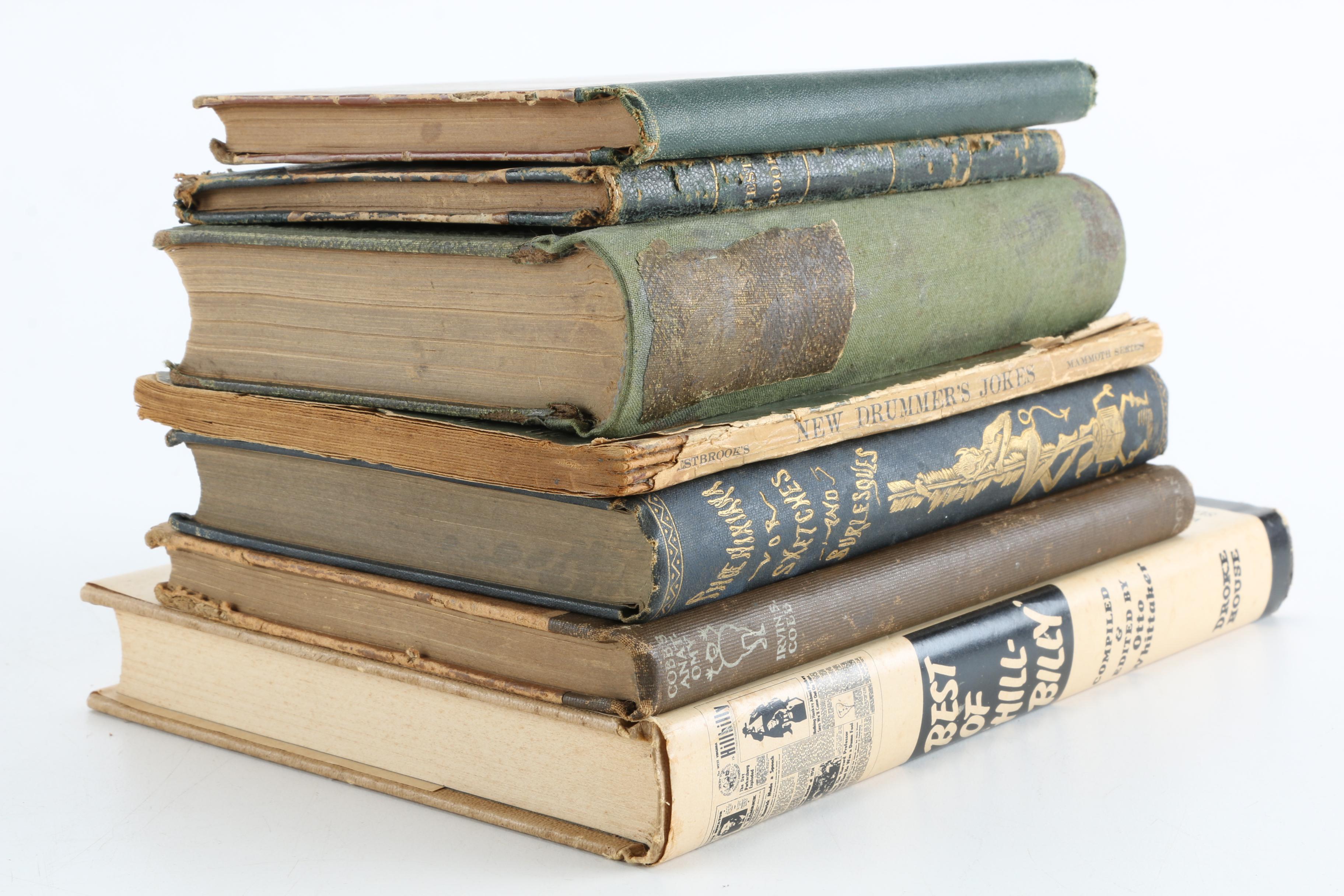 19th and 20th Century Humor Books