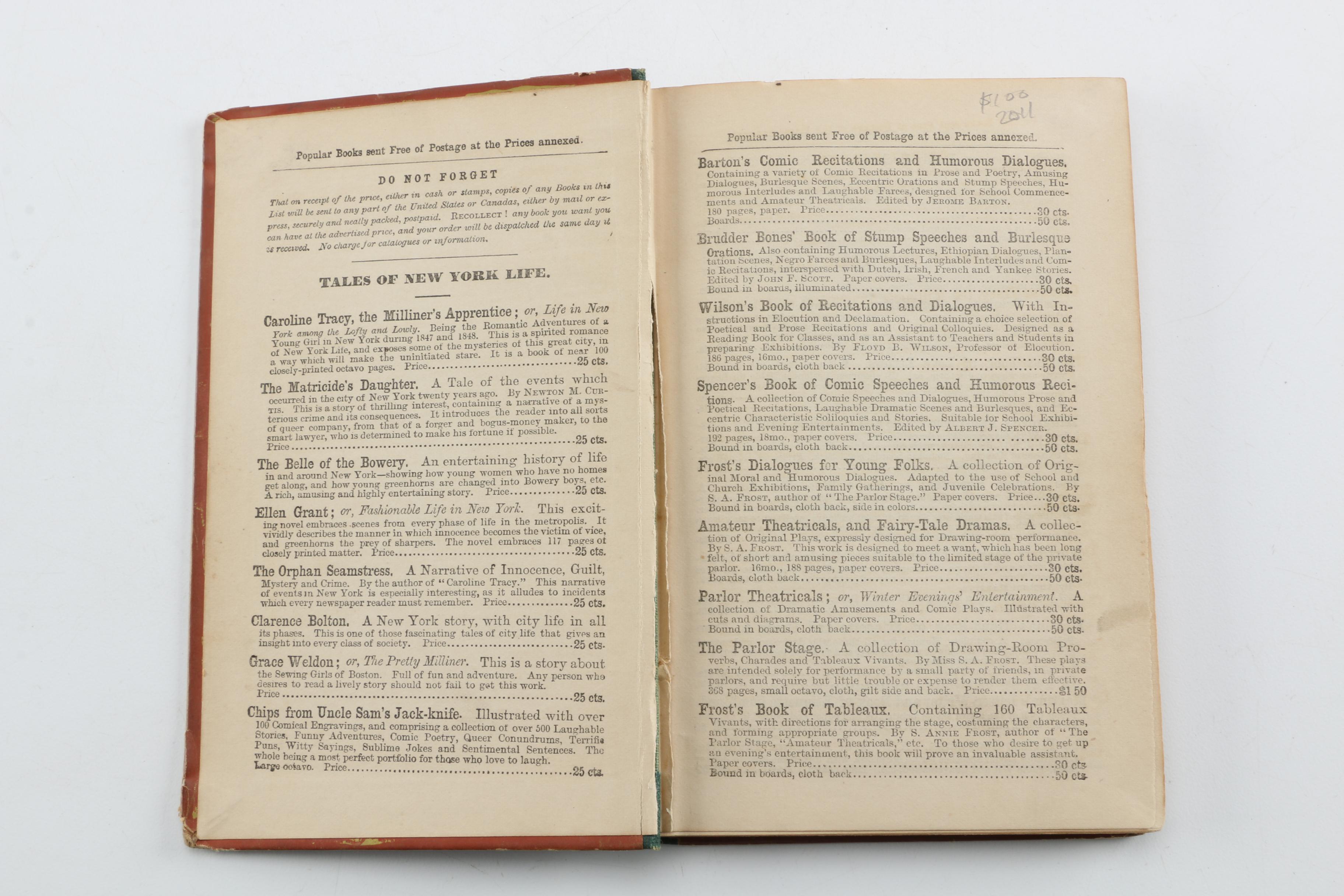 19th and 20th Century Humor Books