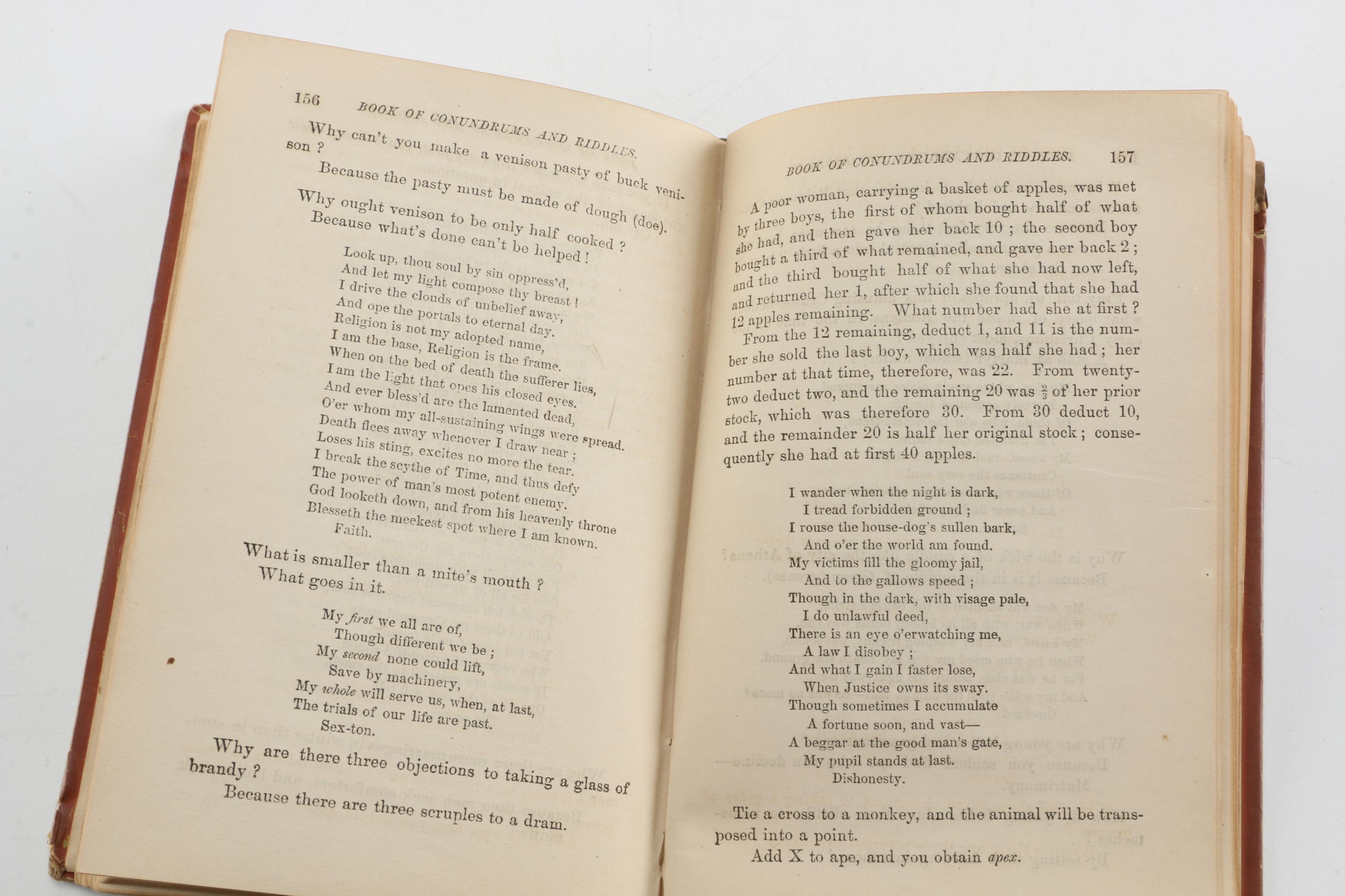 19th and 20th Century Humor Books