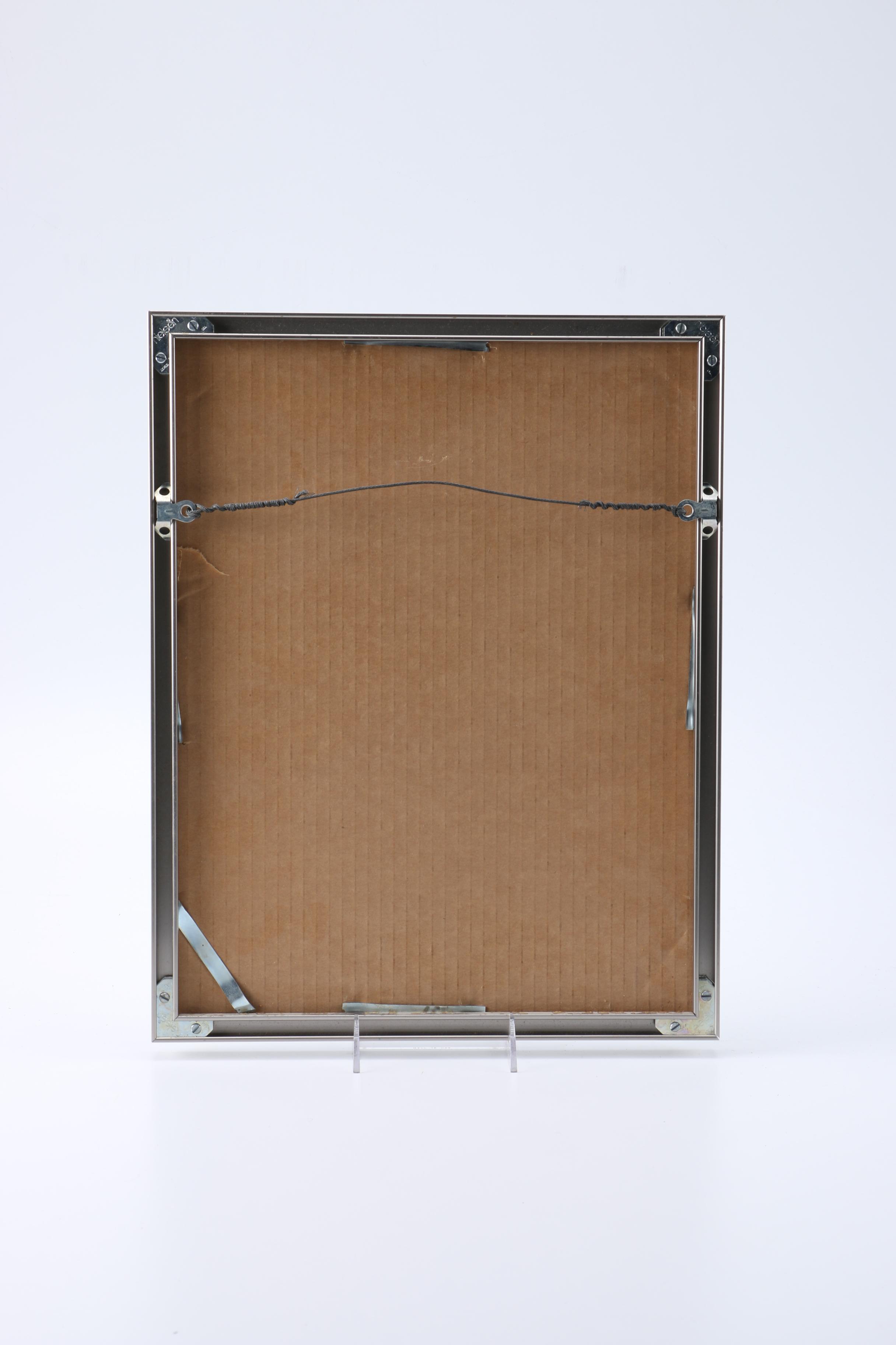 Prof. Paul Geissler Etchings "Gemüsemann"