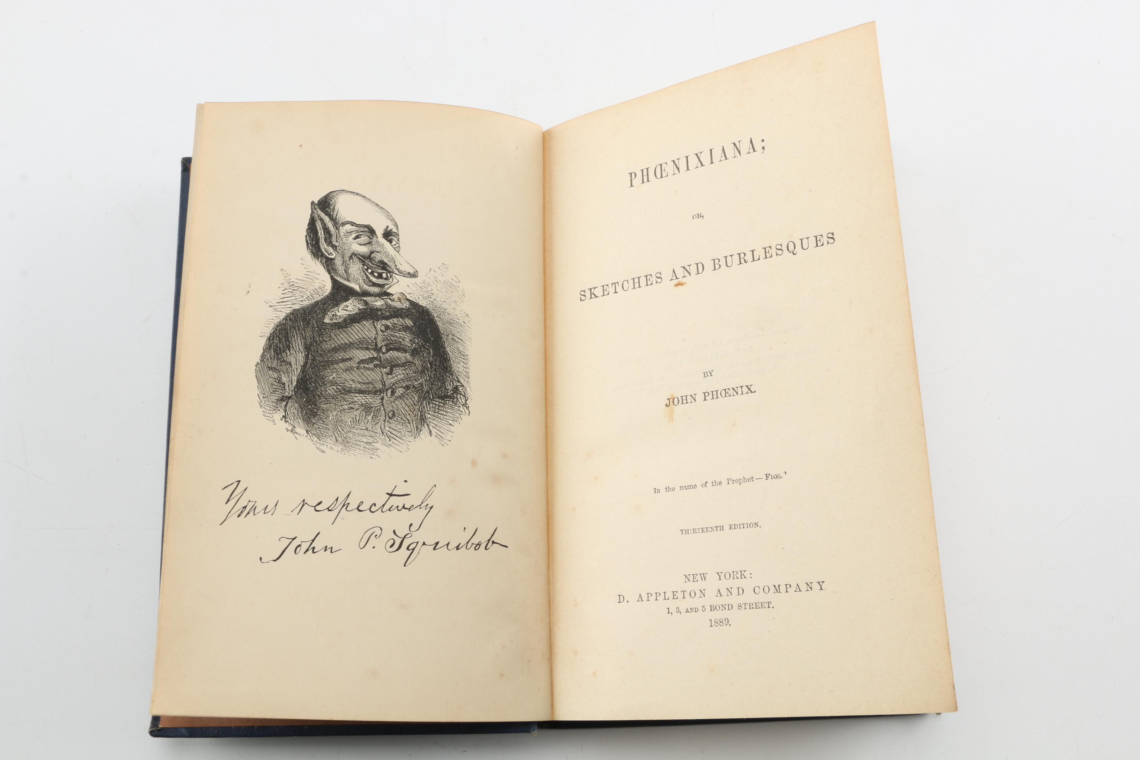 19th and 20th Century Humor Books