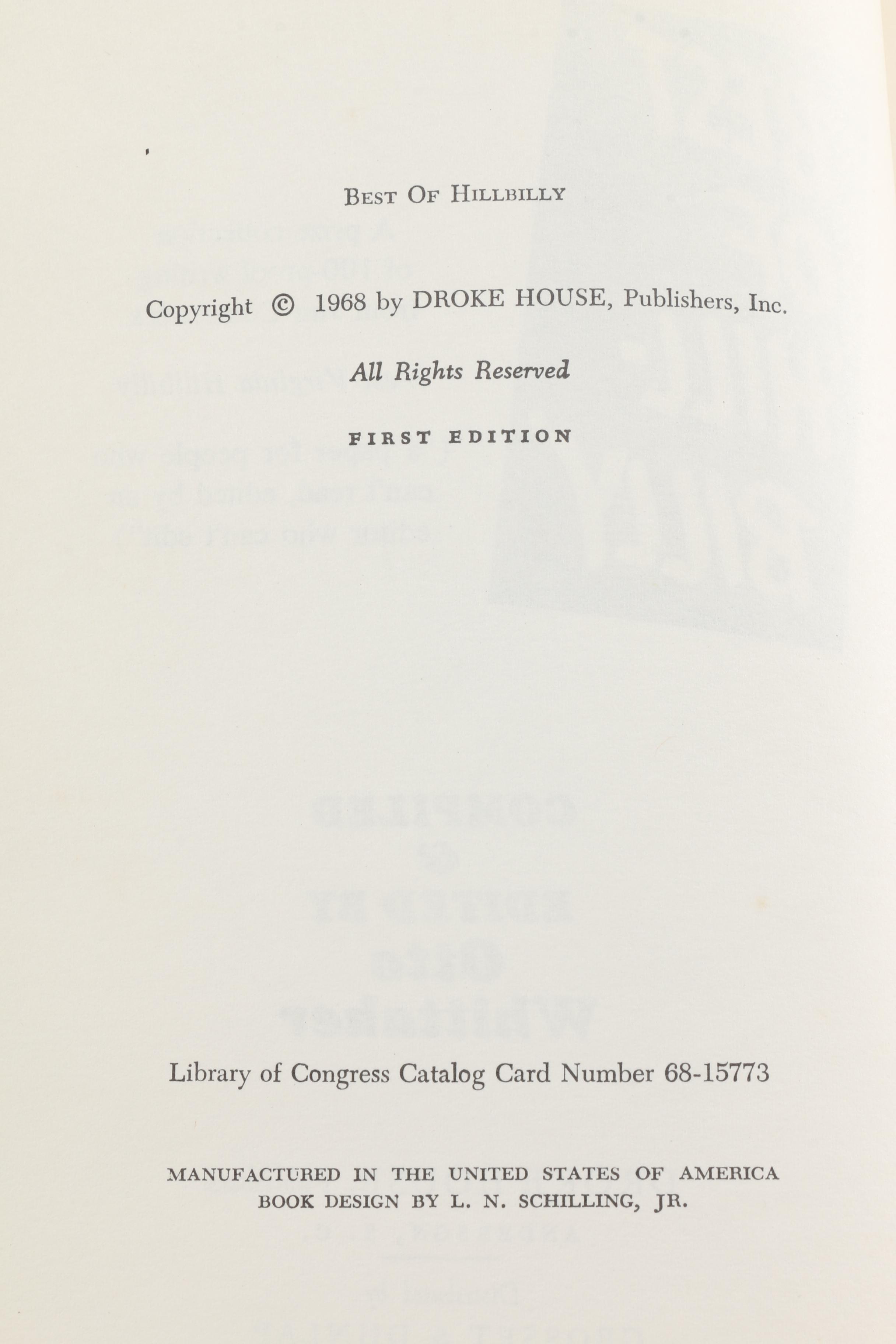 19th and 20th Century Humor Books