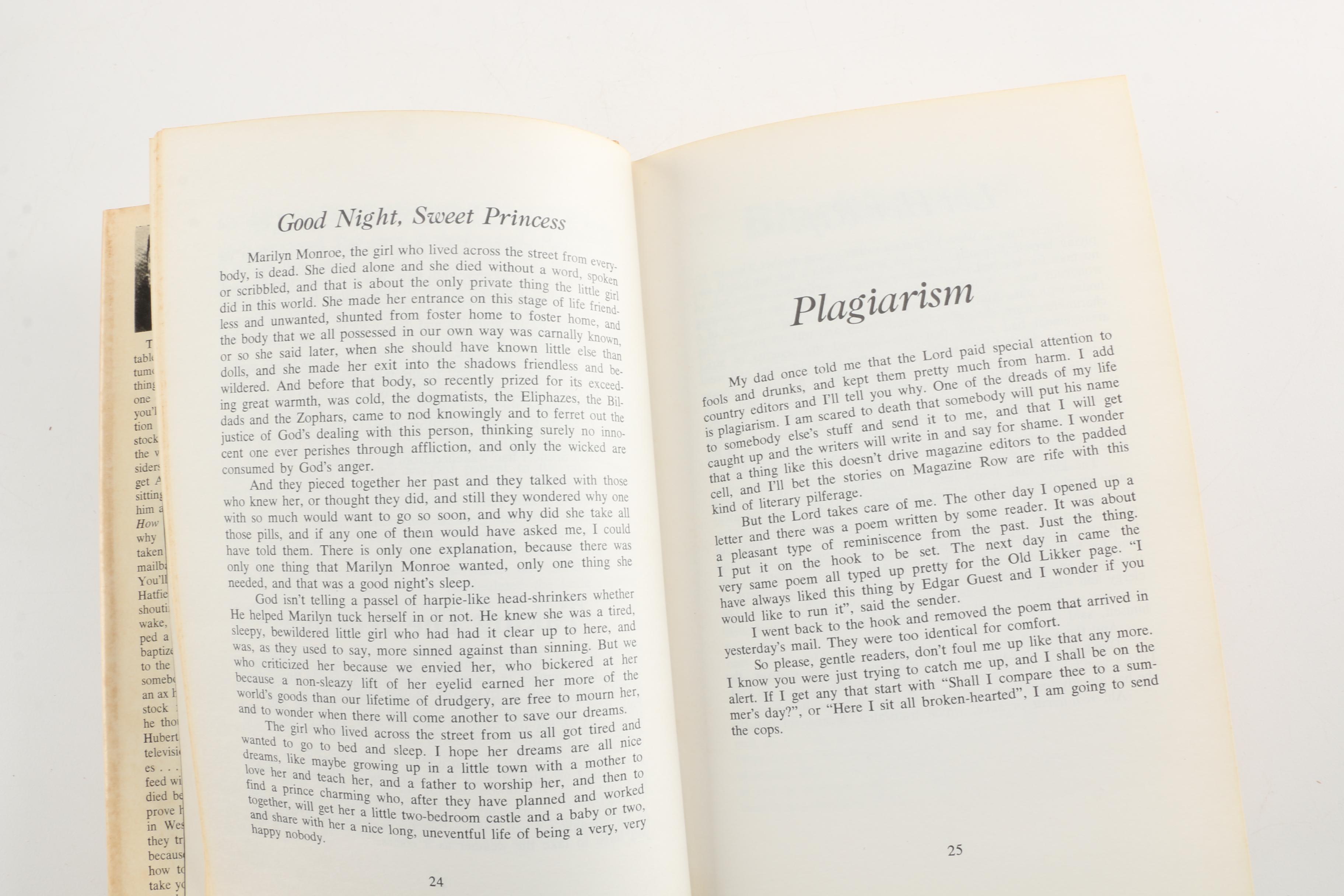 19th and 20th Century Humor Books