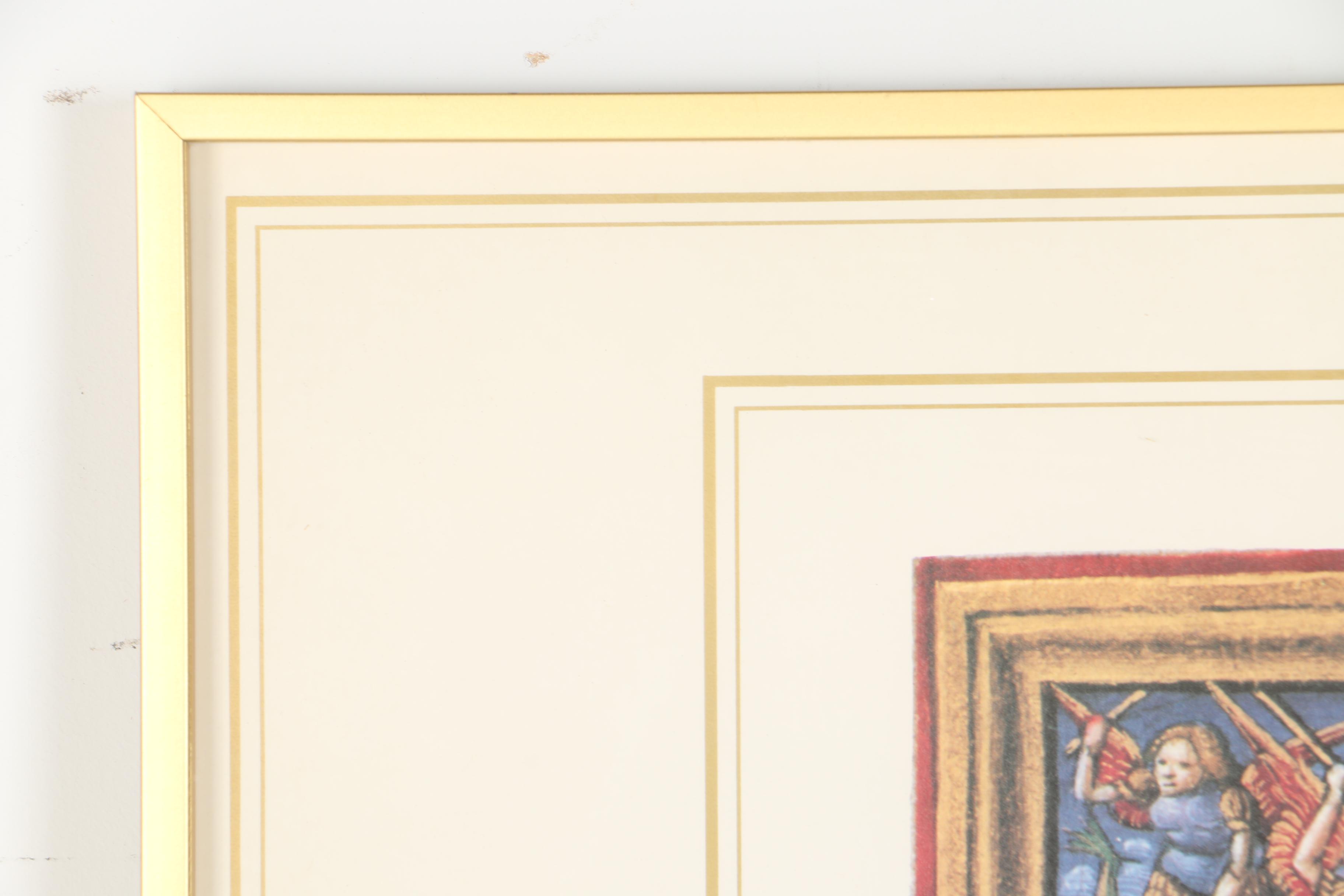 Offset Lithograph Exhibition Poster for "Renaissance Painting In Manuscripts"