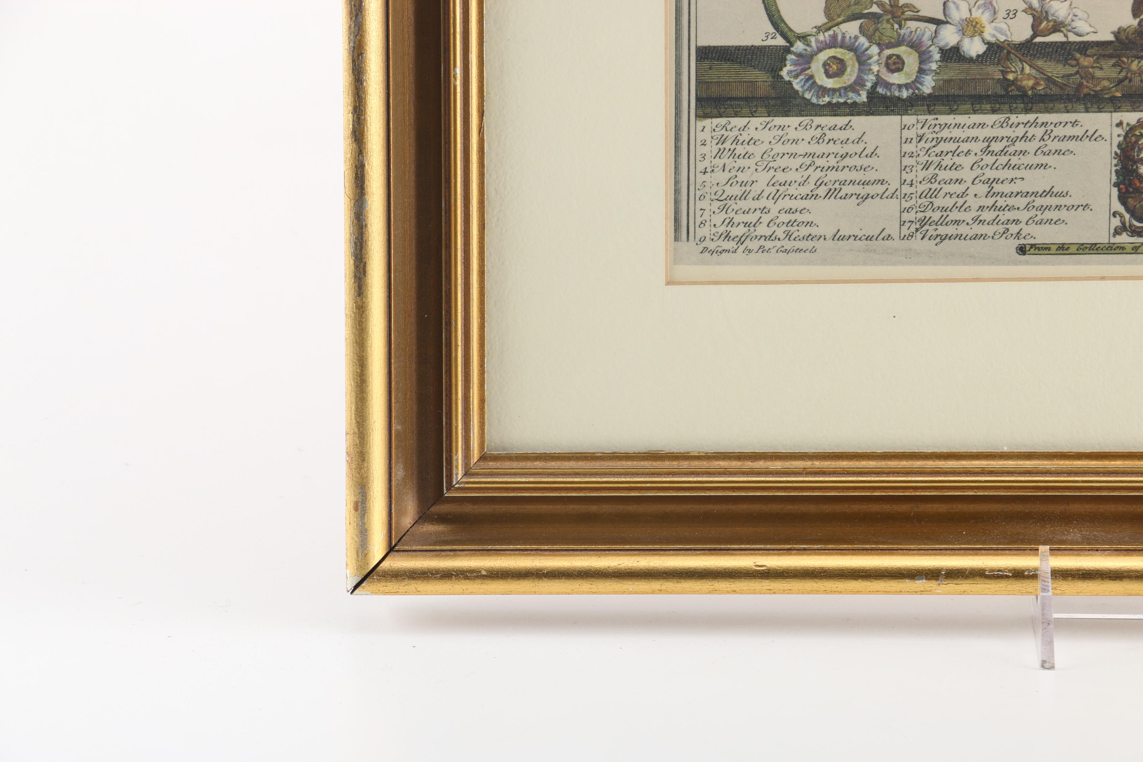 After H. Fletcher Offset Lithograph "September"