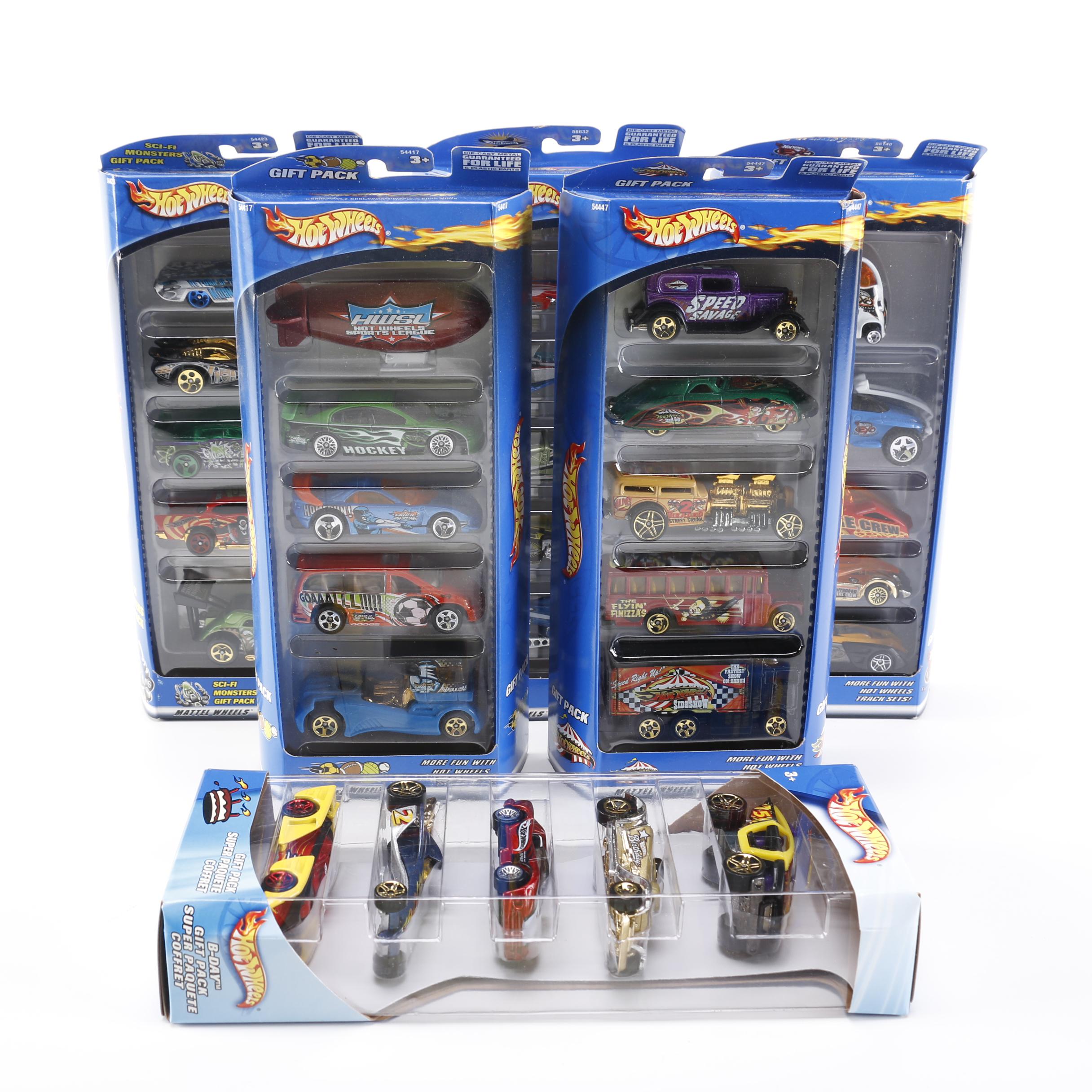 Hot Wheels Gift Packs