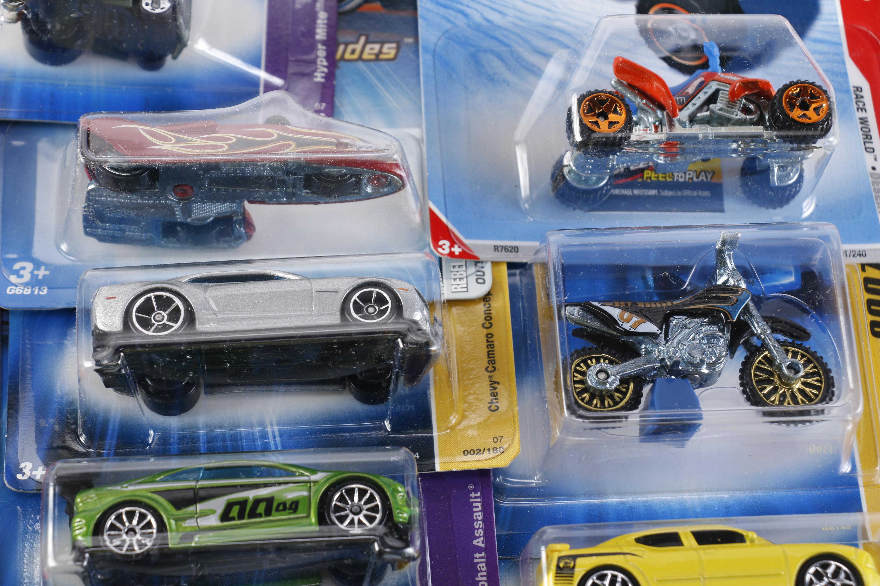 Collection of Hot Wheels Cars