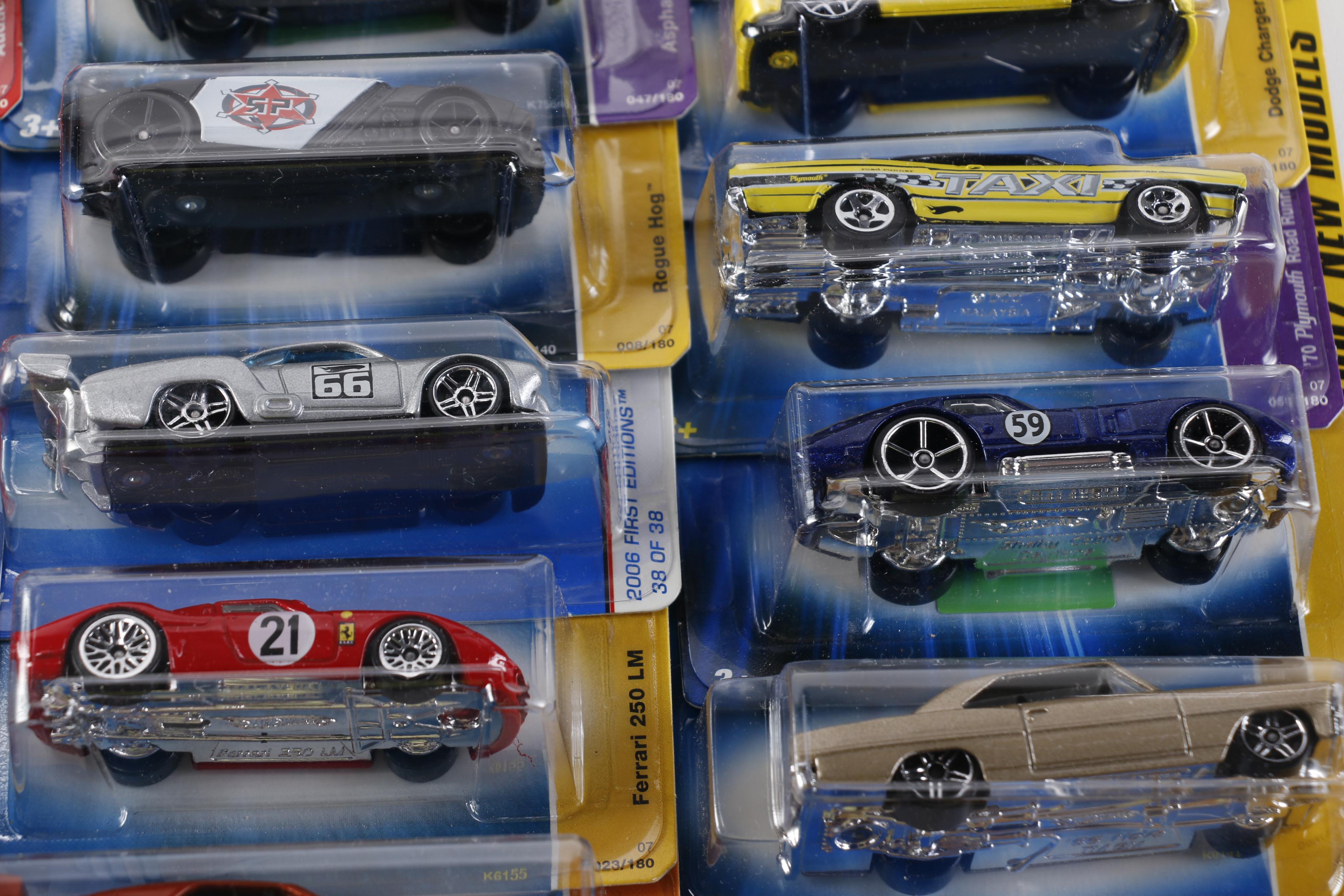 Collection of Hot Wheels Cars