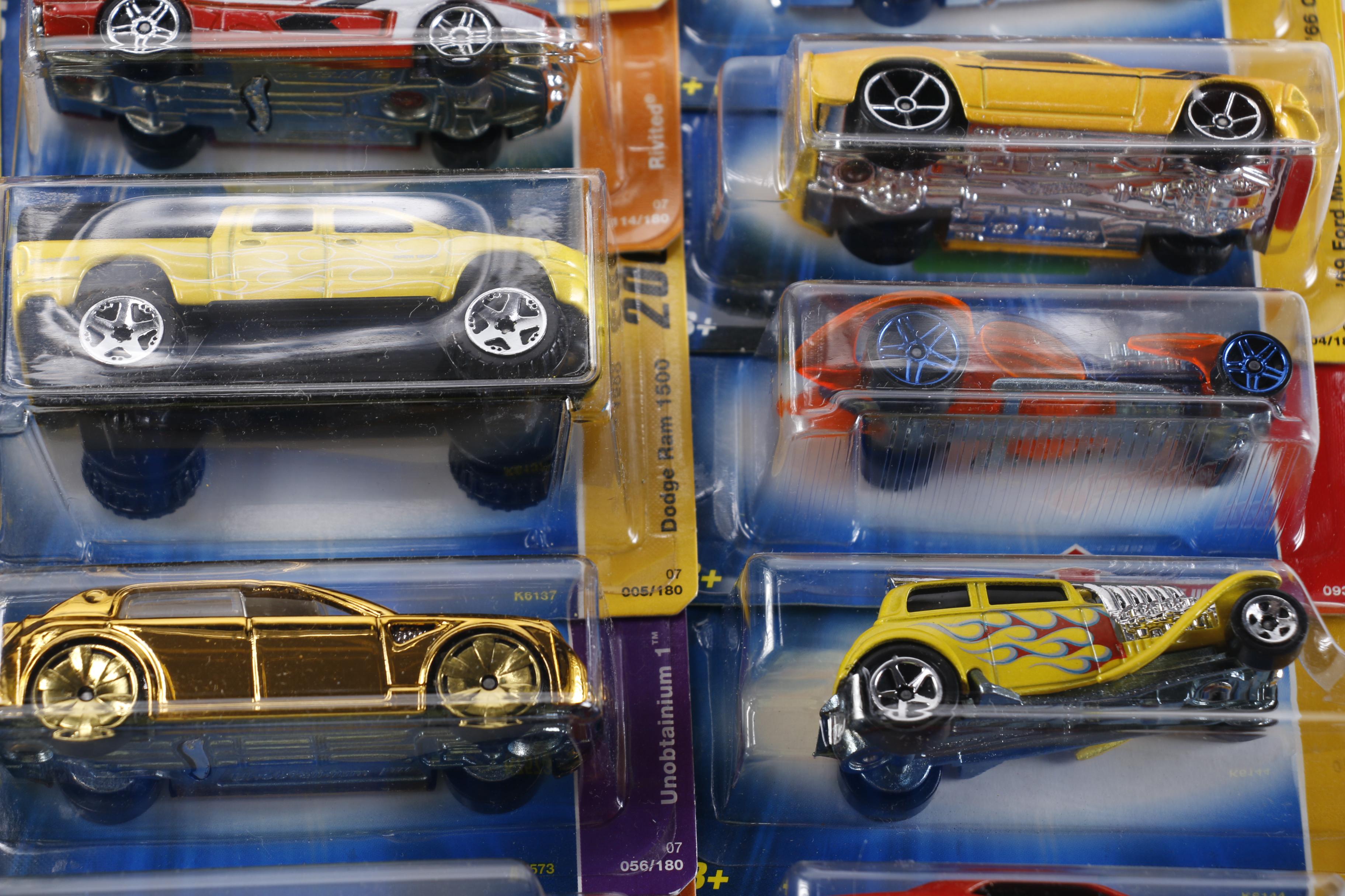 Collection of Hot Wheels Cars