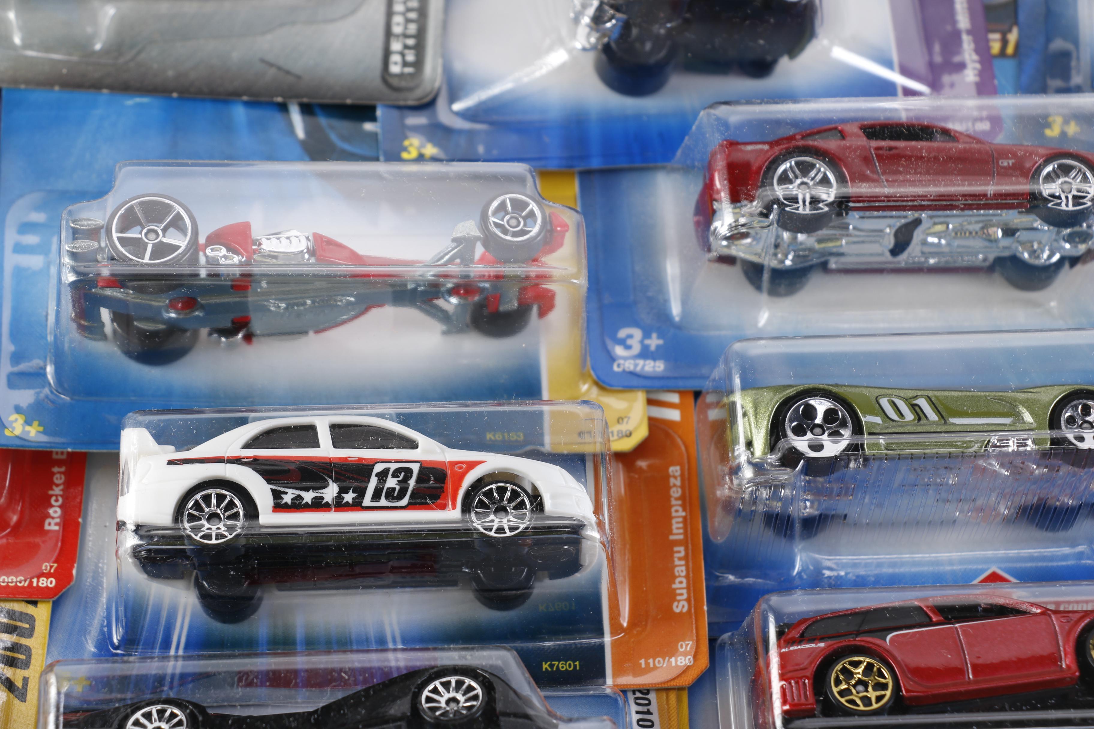Collection of Hot Wheels Cars