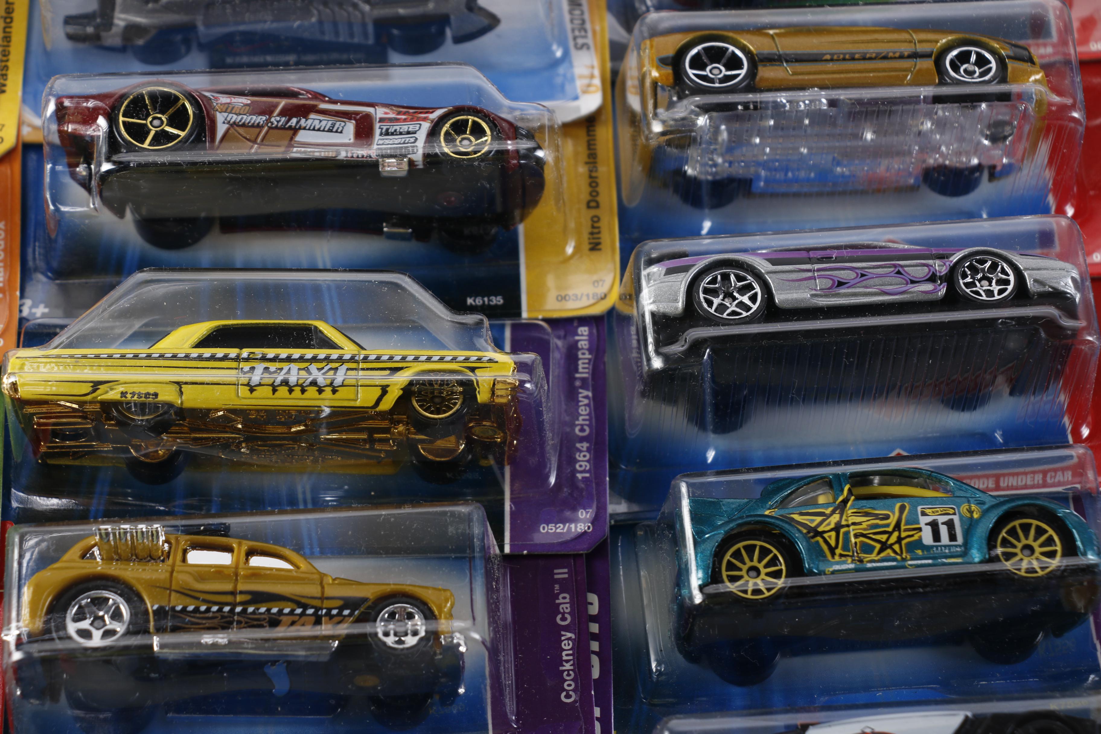 Collection of Hot Wheels Cars