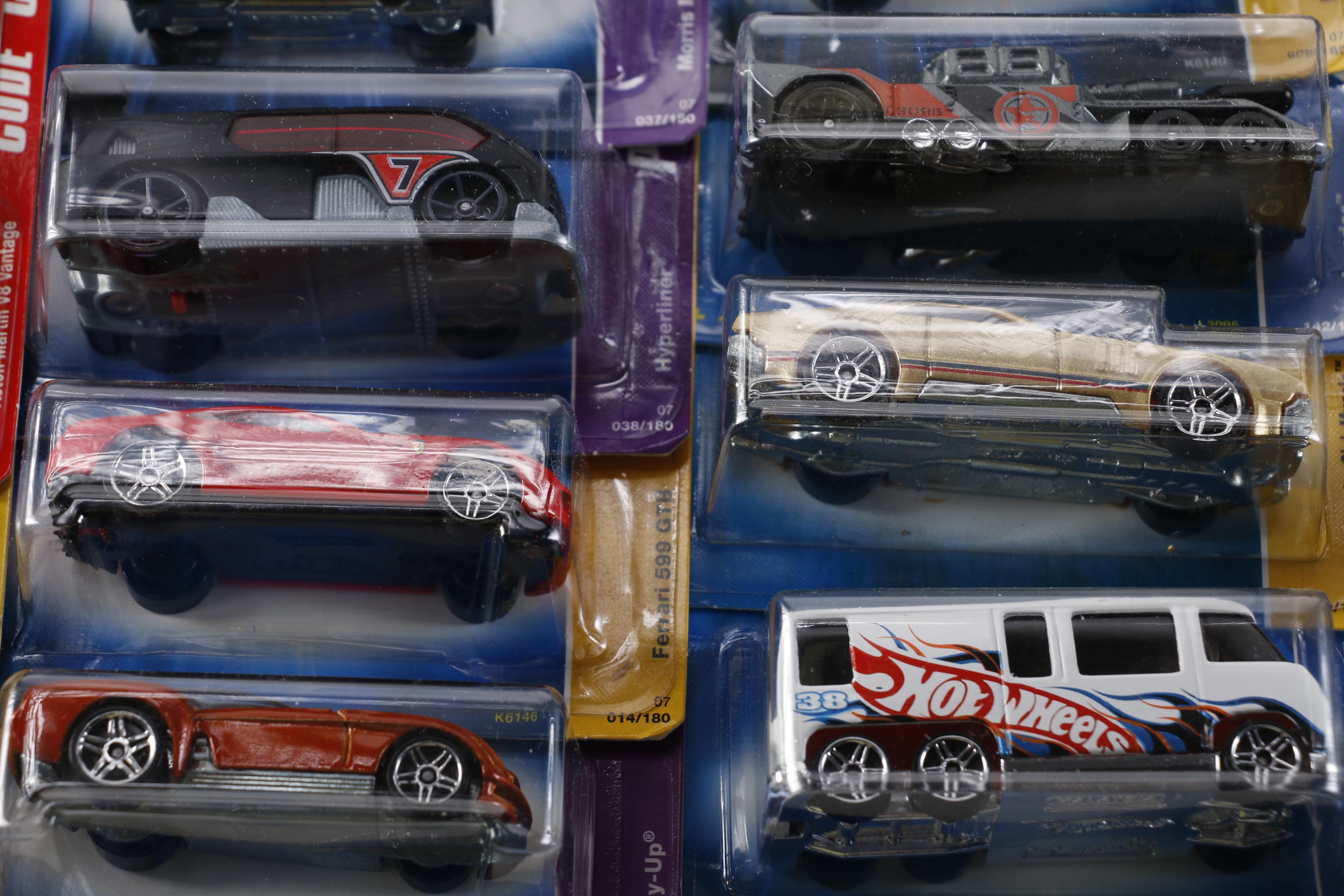 Collection of Hot Wheels Cars