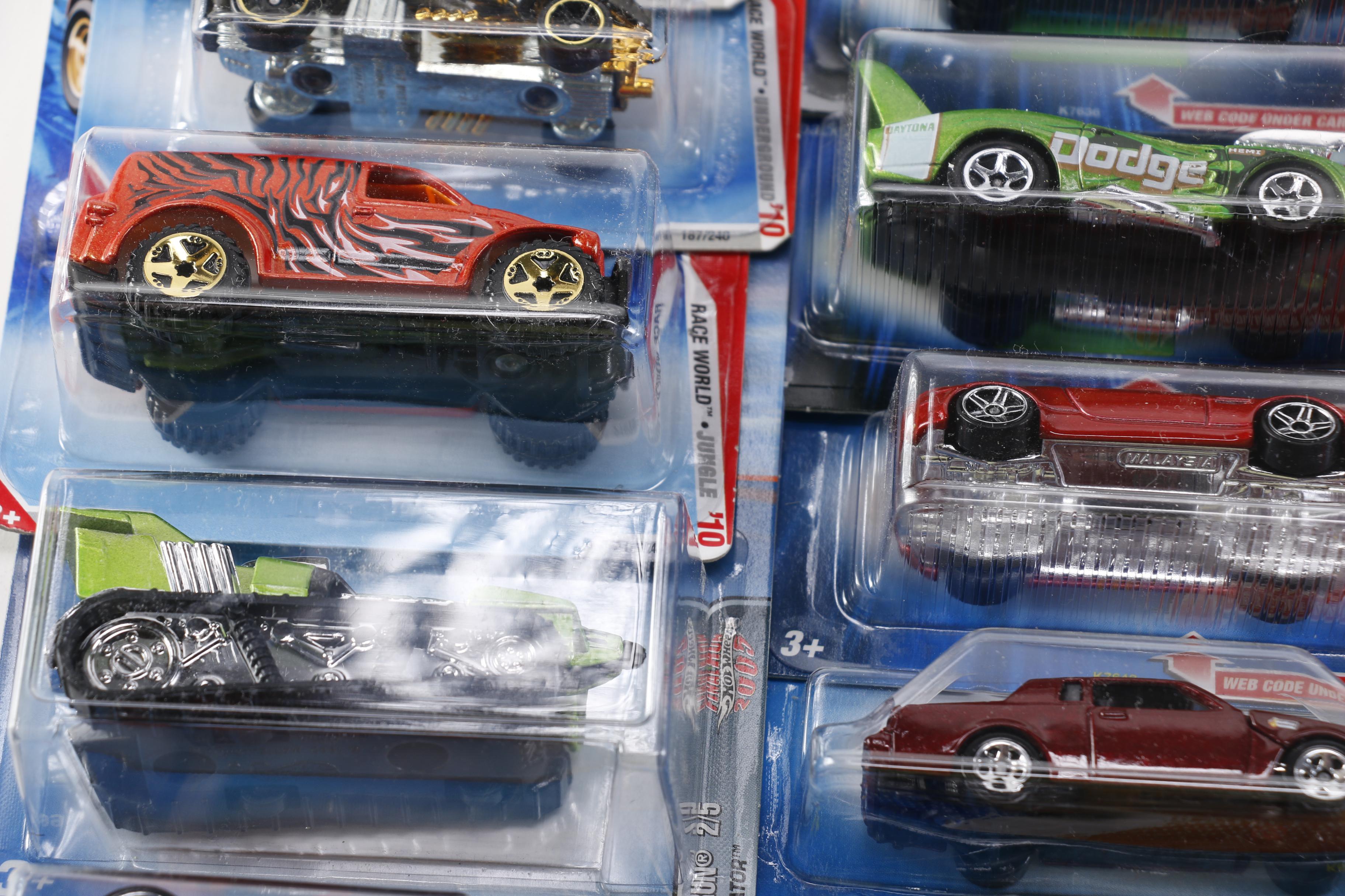 Collection of Hot Wheels Cars