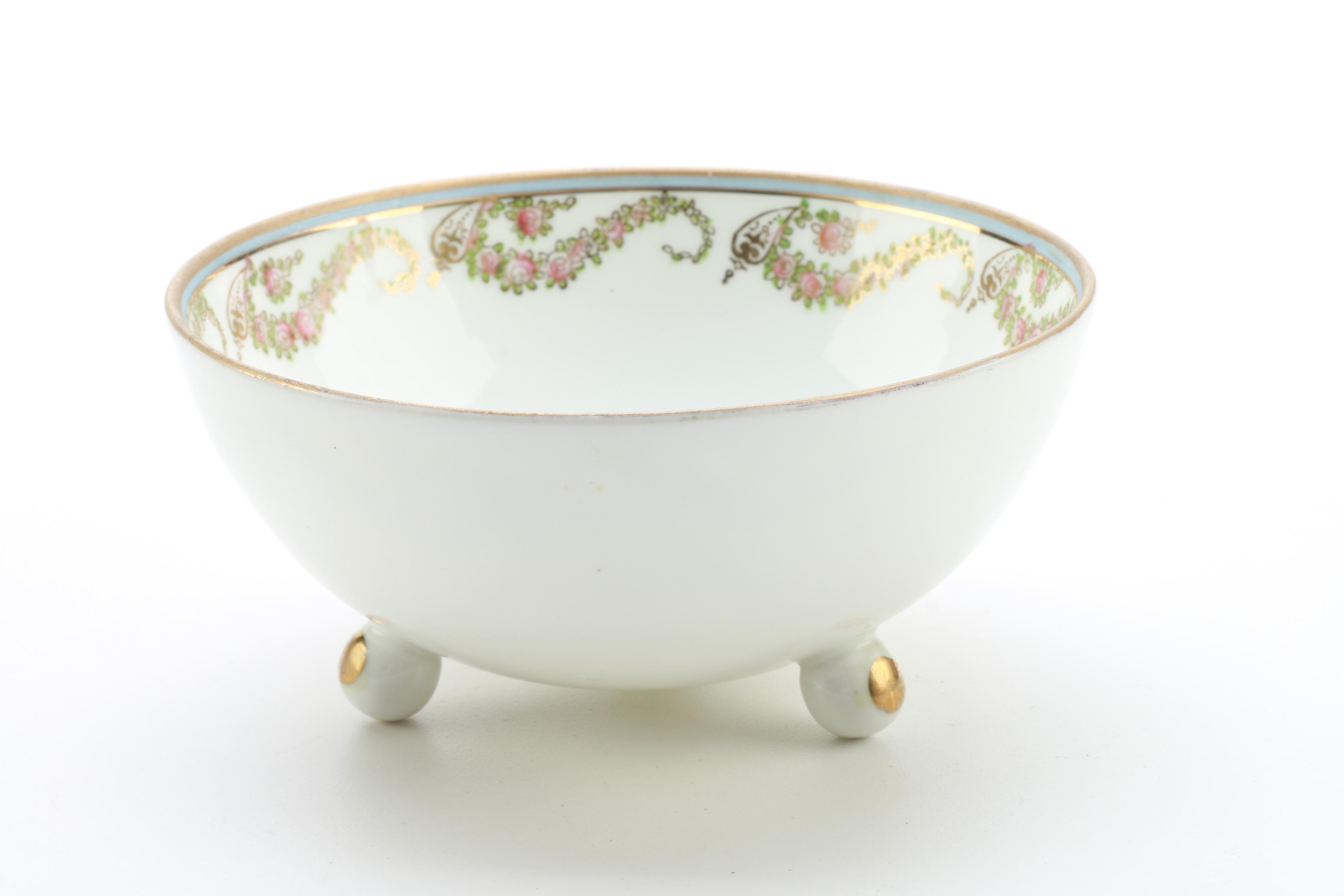 Hand Painted Nippon Porcelain Bowls