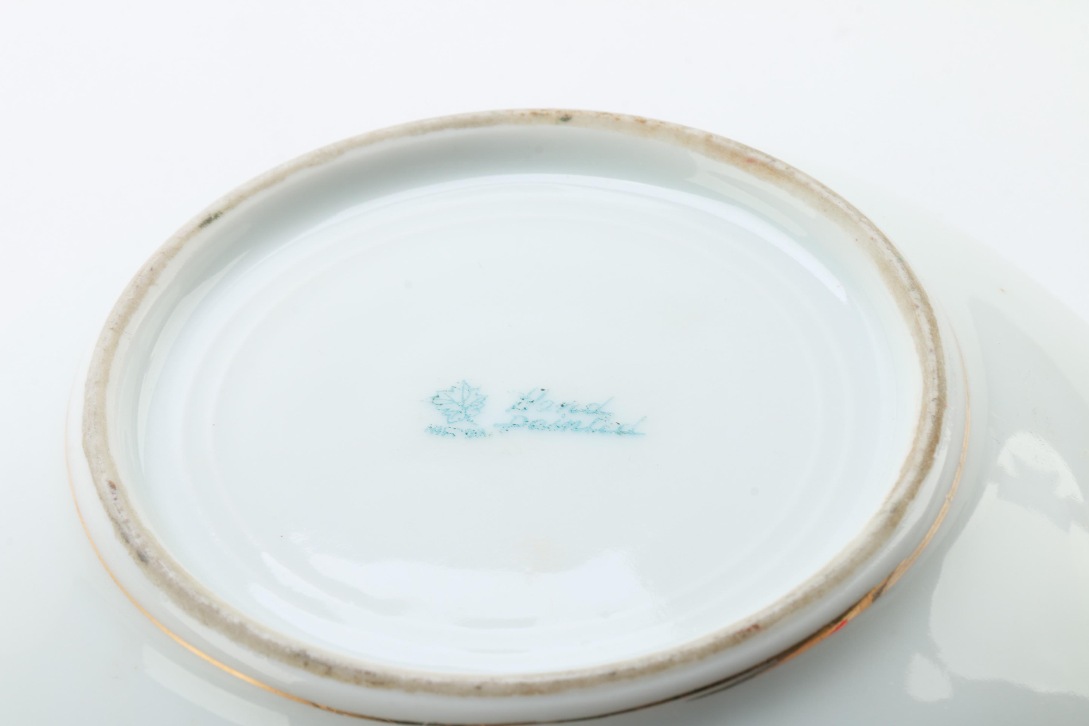 Hand Painted Nippon Porcelain Bowls