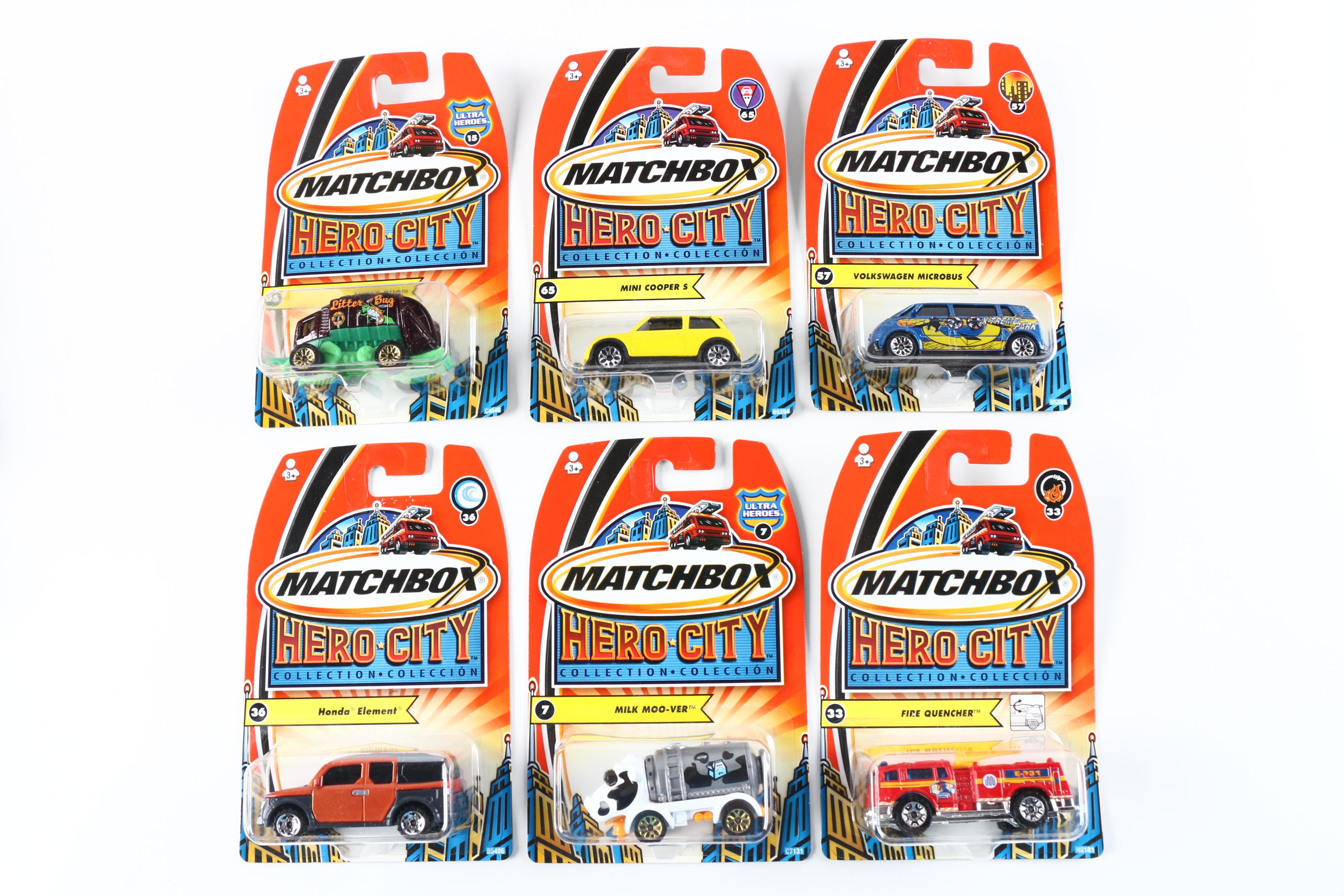 Early to Mid-2000s Matchbox Die-Cast Cars