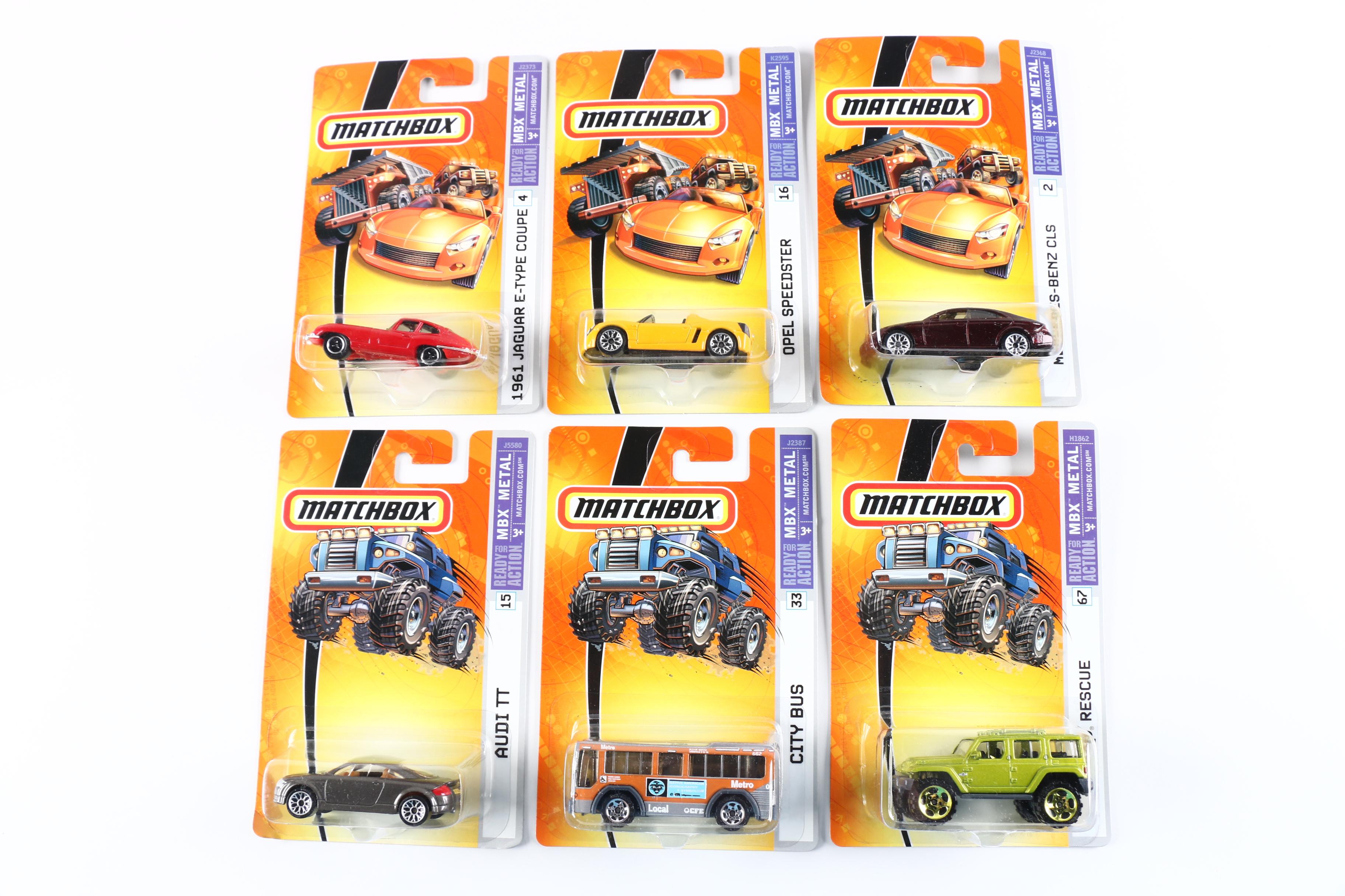 Early to Mid-2000s Matchbox Die-Cast Cars