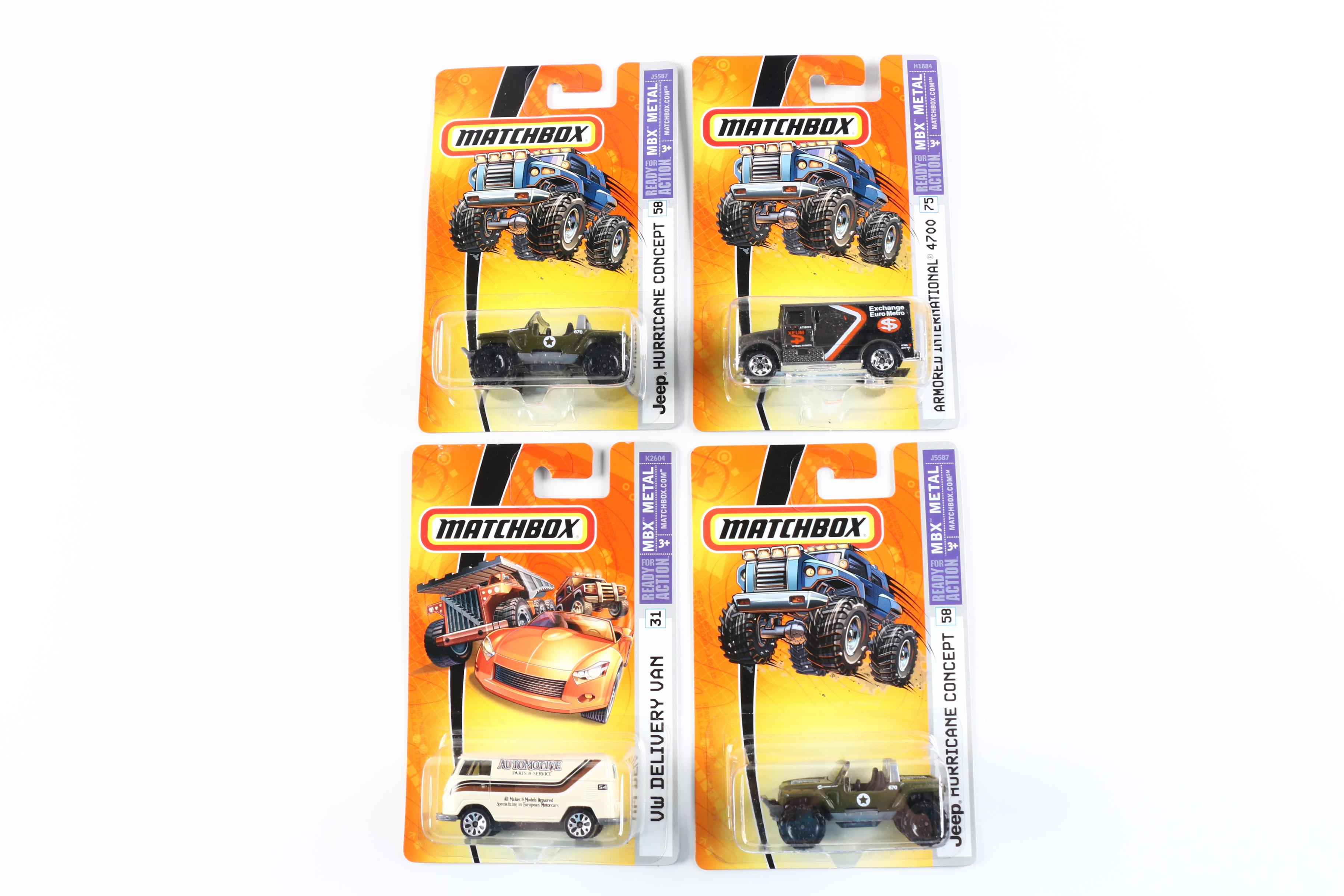 Early to Mid-2000s Matchbox Die-Cast Cars