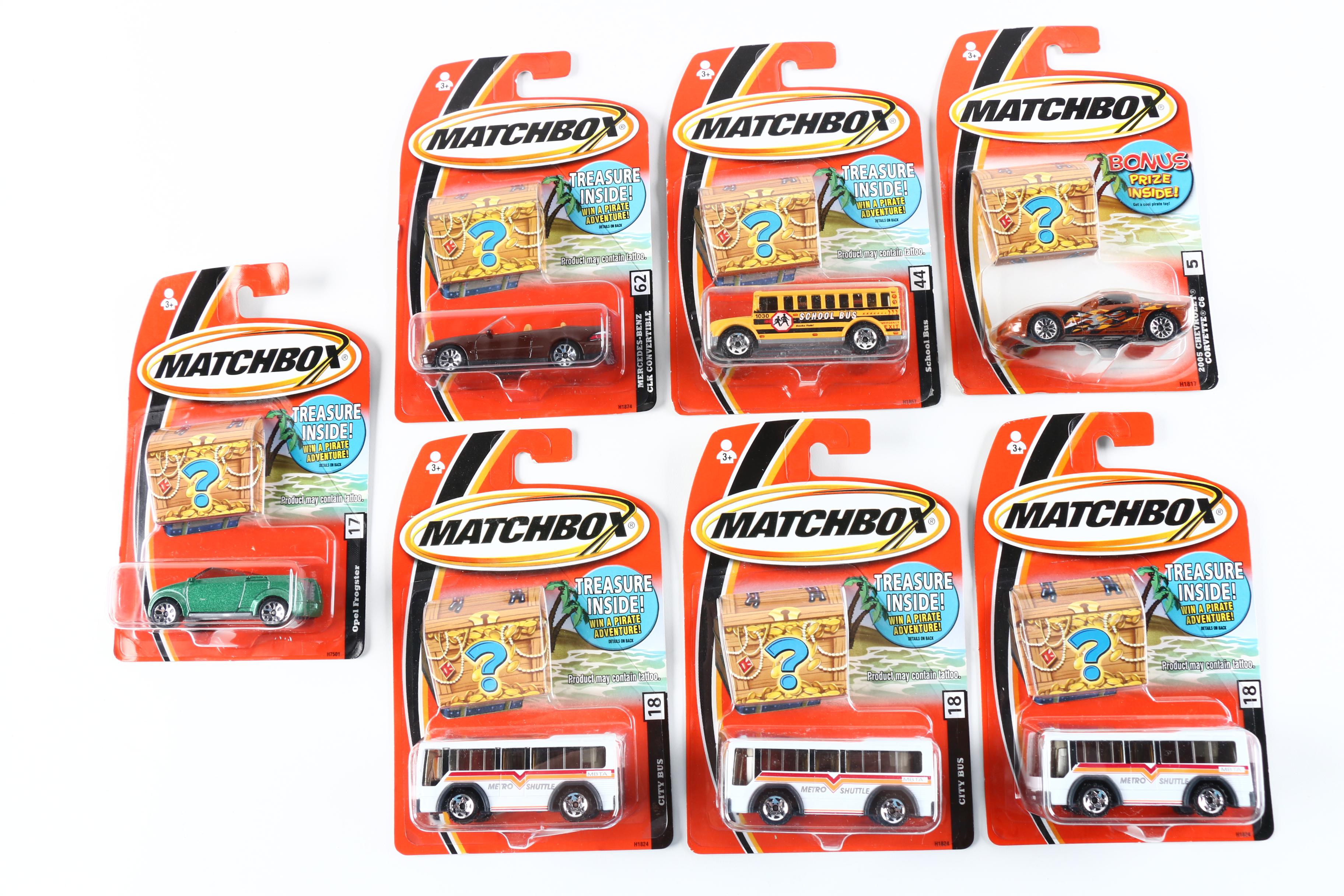 Early to Mid-2000s Matchbox Die-Cast Cars