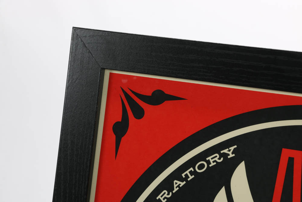 Shepard Fairey Signed Limited Edition Serigraph "Peace and Freedom"