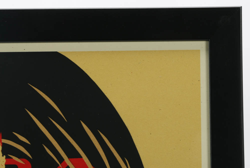 Shepard Fairey Signed Limited Edition 2016 Serigraph "Media Target"