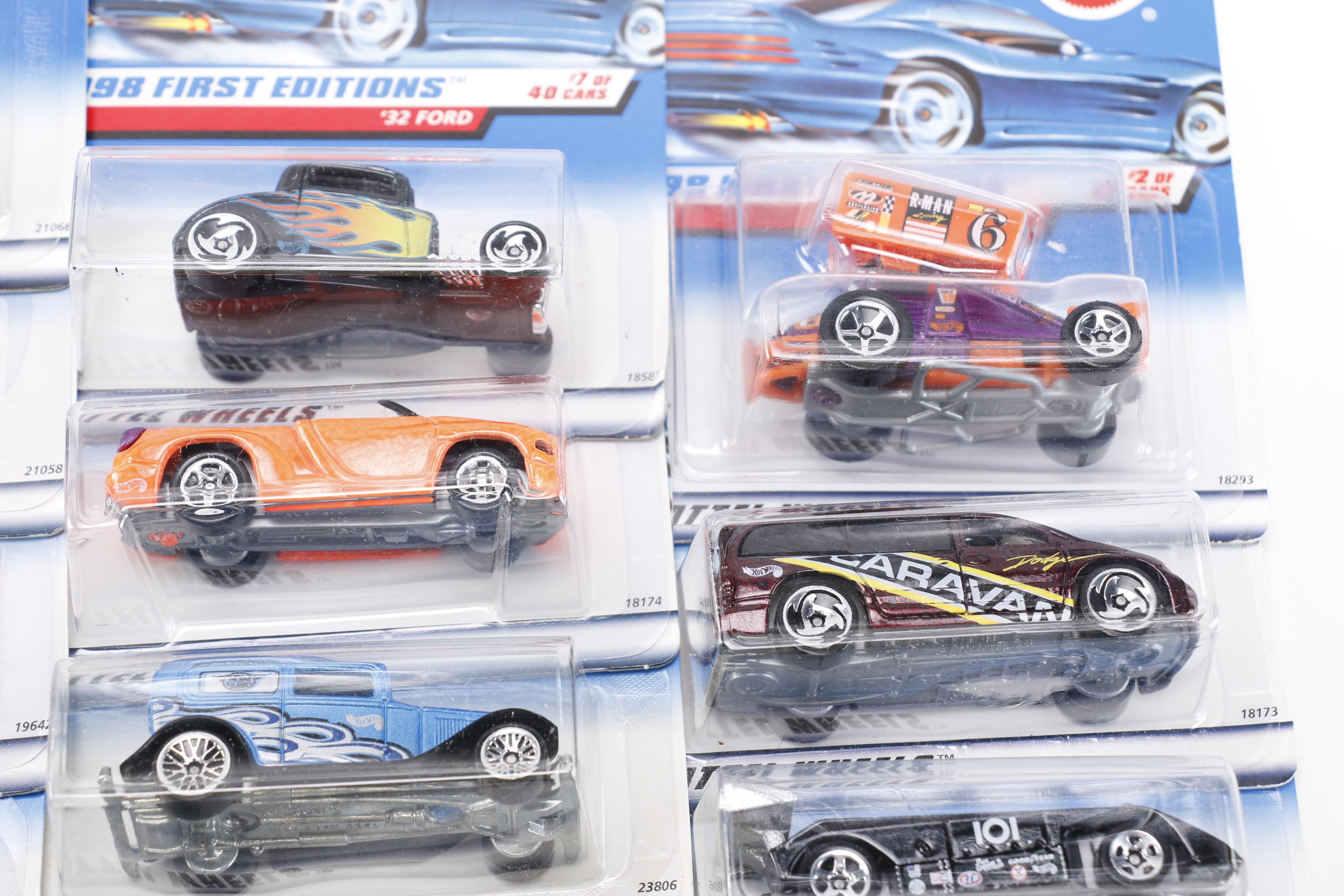 Collection of Hot Wheels Cars