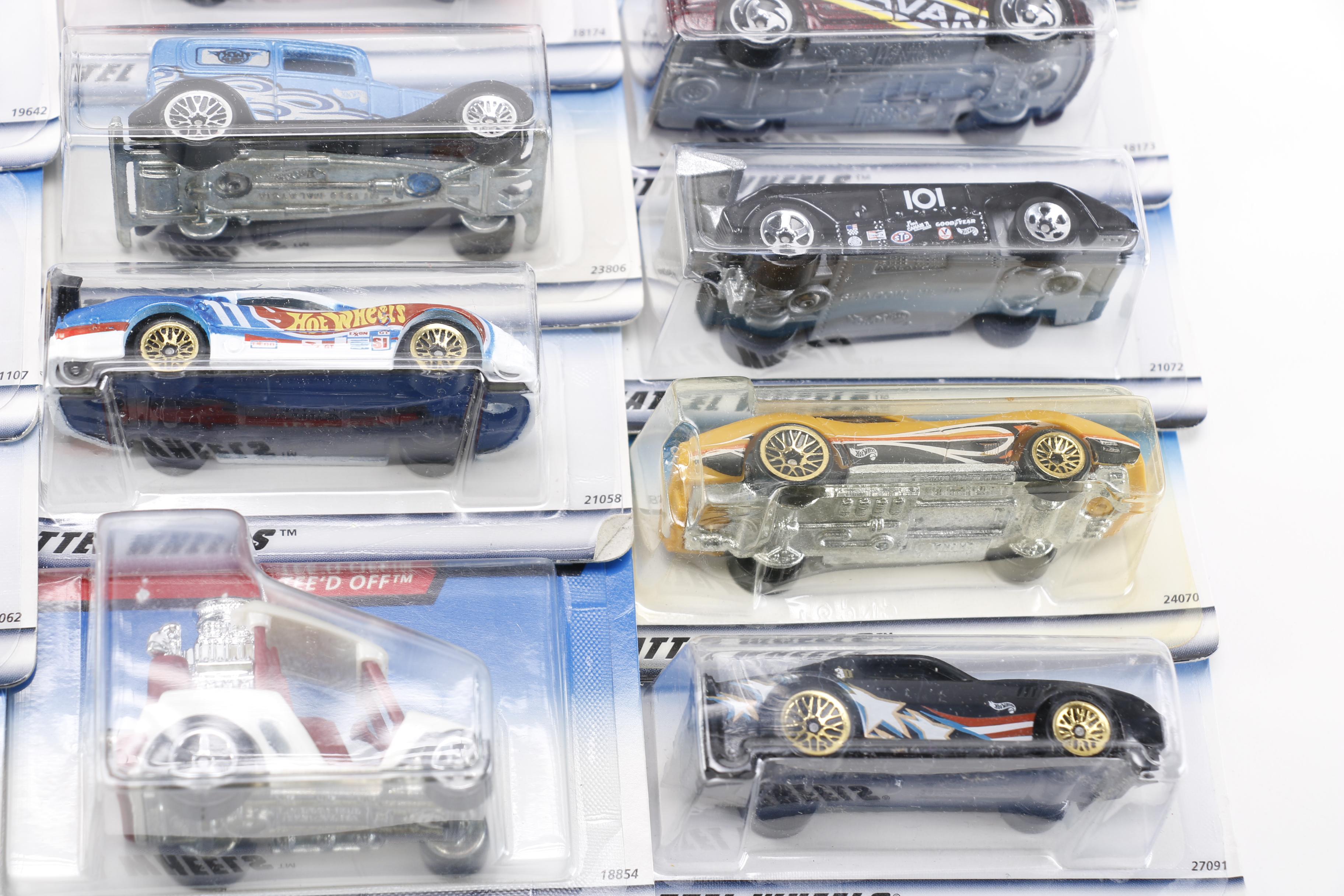 Collection of Hot Wheels Cars
