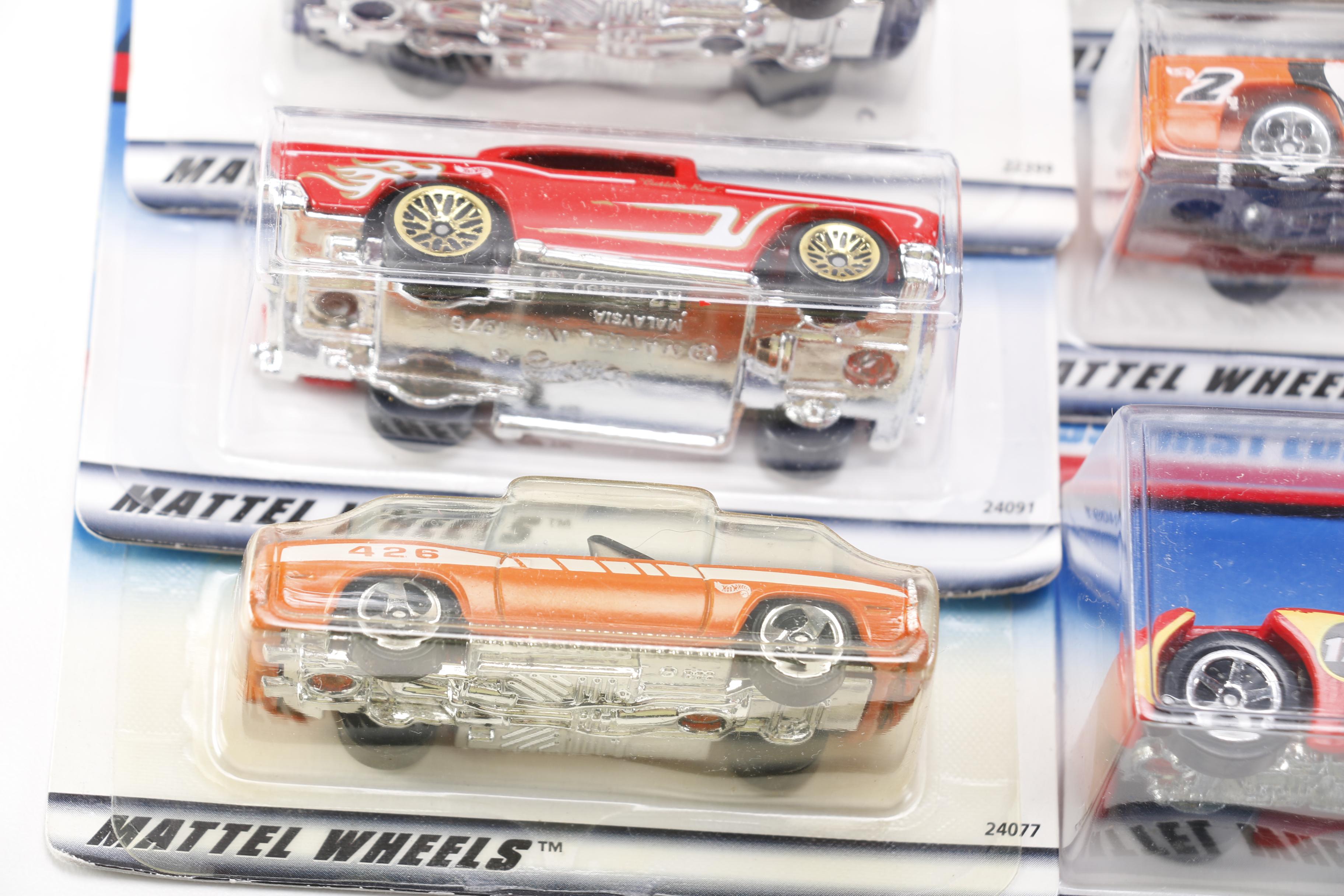 Collection of Hot Wheels Cars