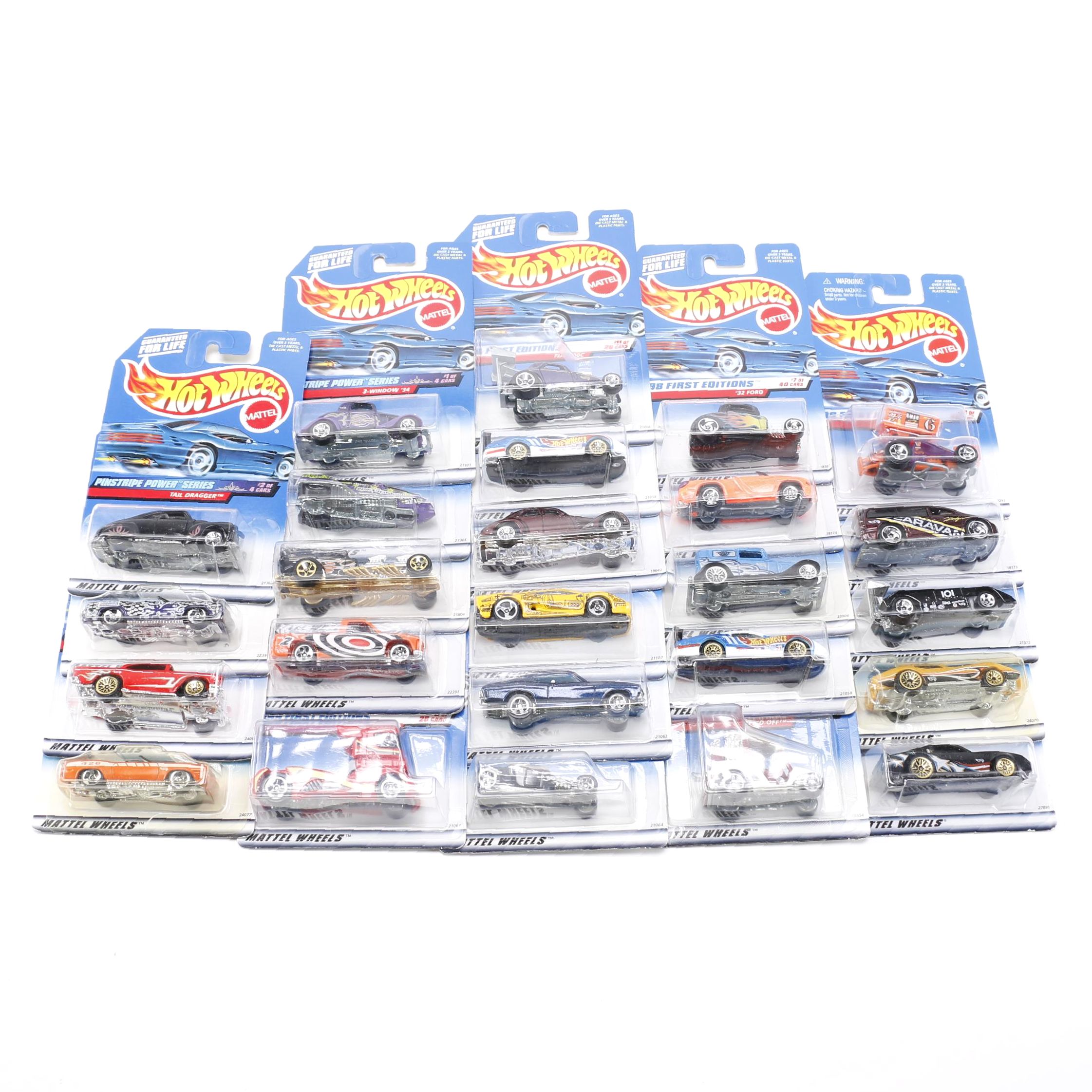 Collection of Hot Wheels Cars
