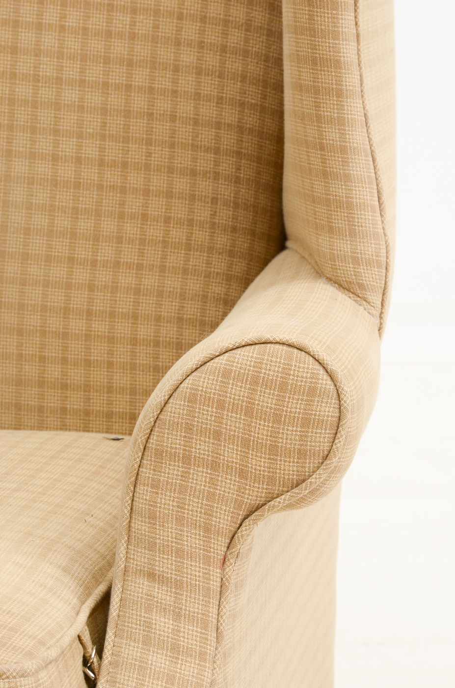 Johnston Benchworks Plaid Settee